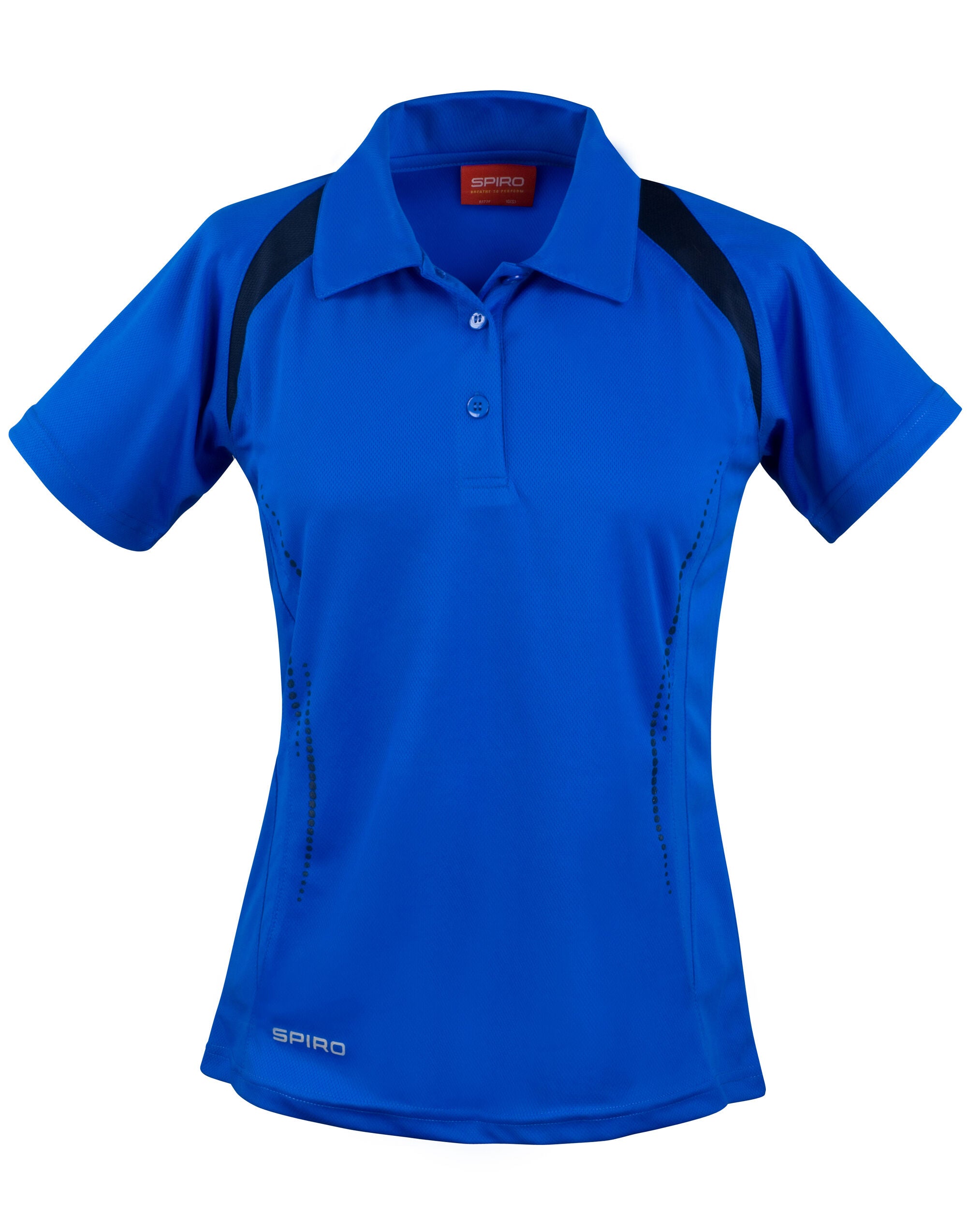 Spiro Ladies Team Spirit Polo Shirt S177F - Royal Navy - Customisable Polos
