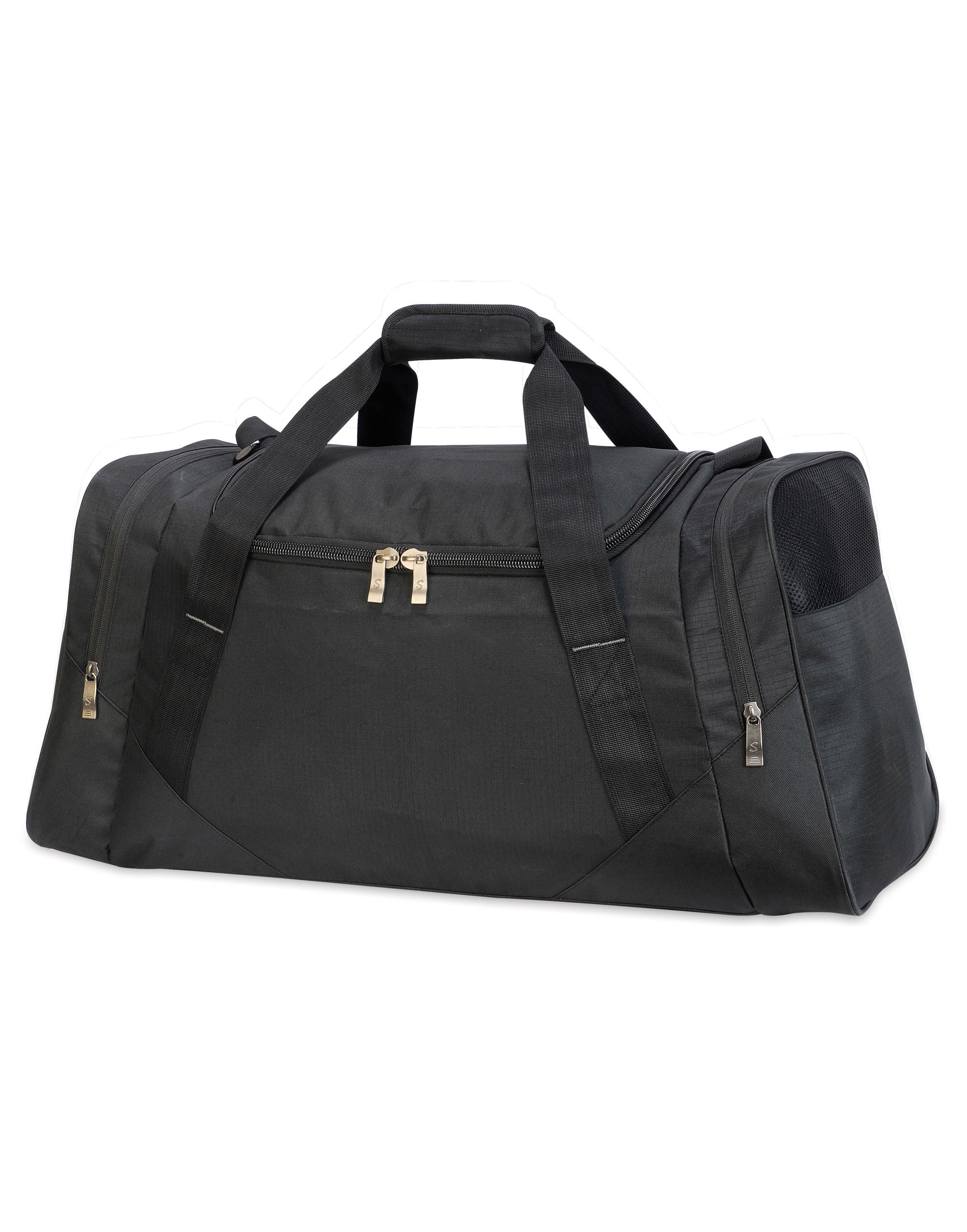 Shugon Aberdeen Holdall sh1411 - Black O S - Customisable Bags