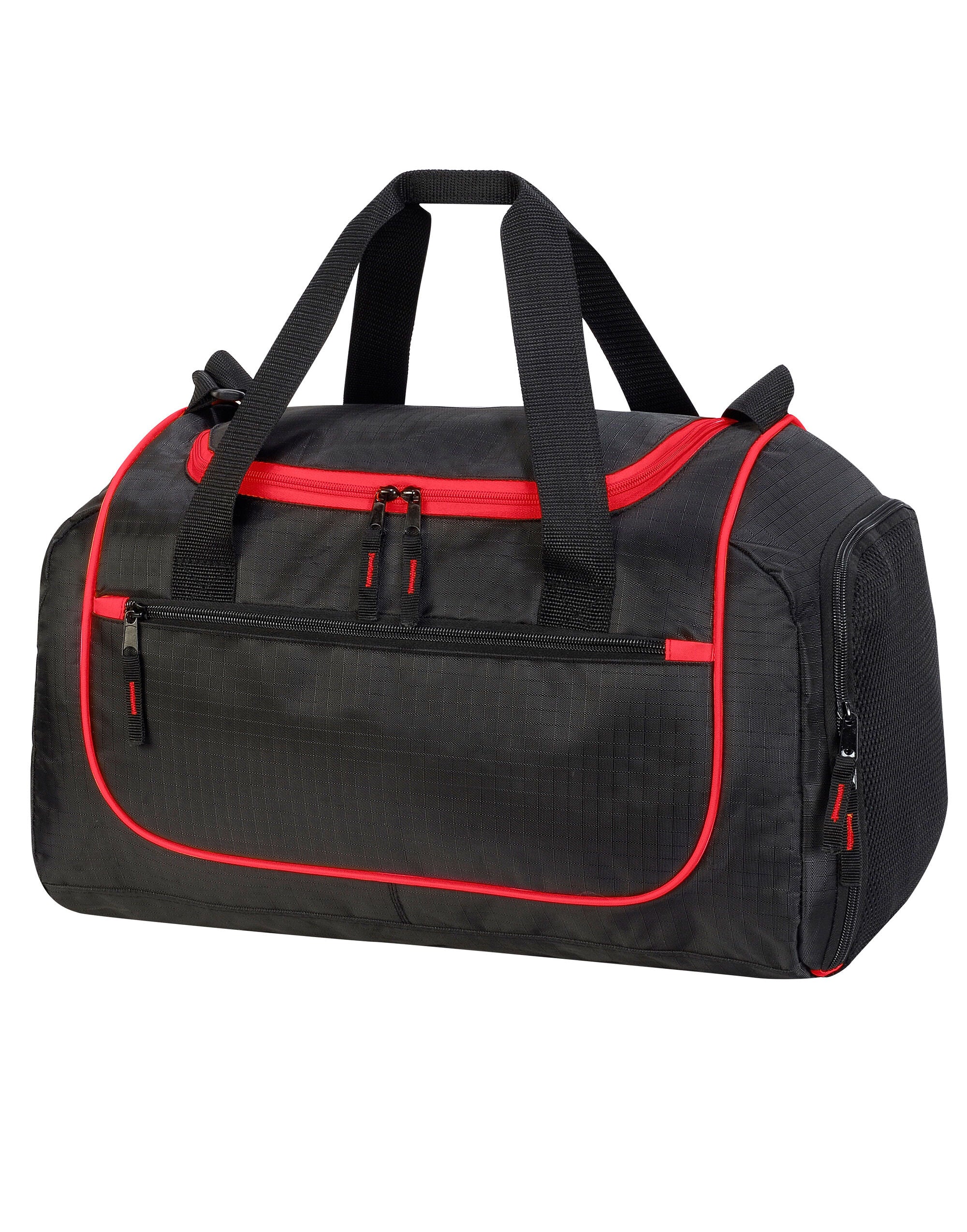 Shugon Piraeus Holdall sh1578 - Black Red O S - Customisable Bags