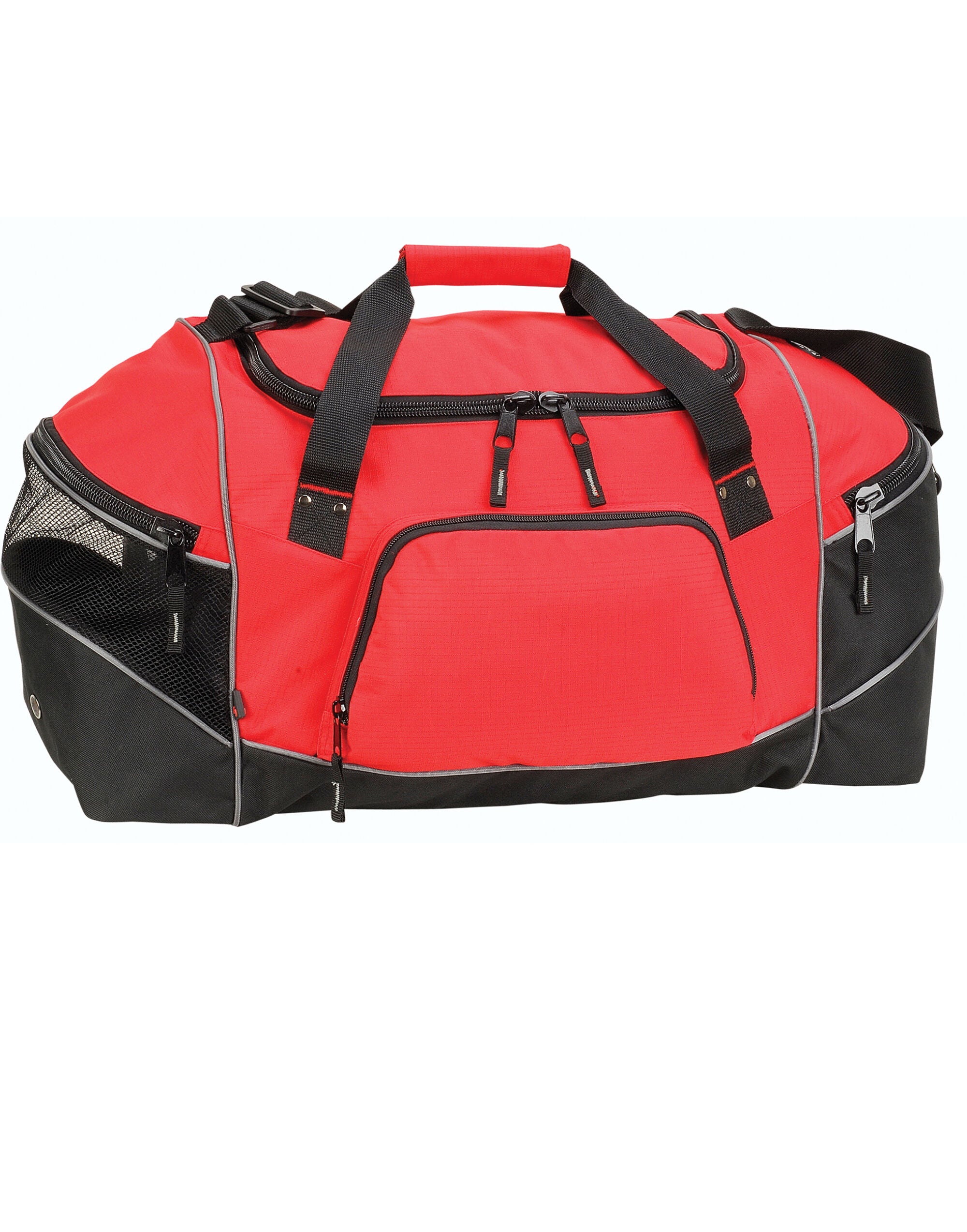 Shugon Daytona Holdall sh2510 - Red Black O S - Customisable Bags