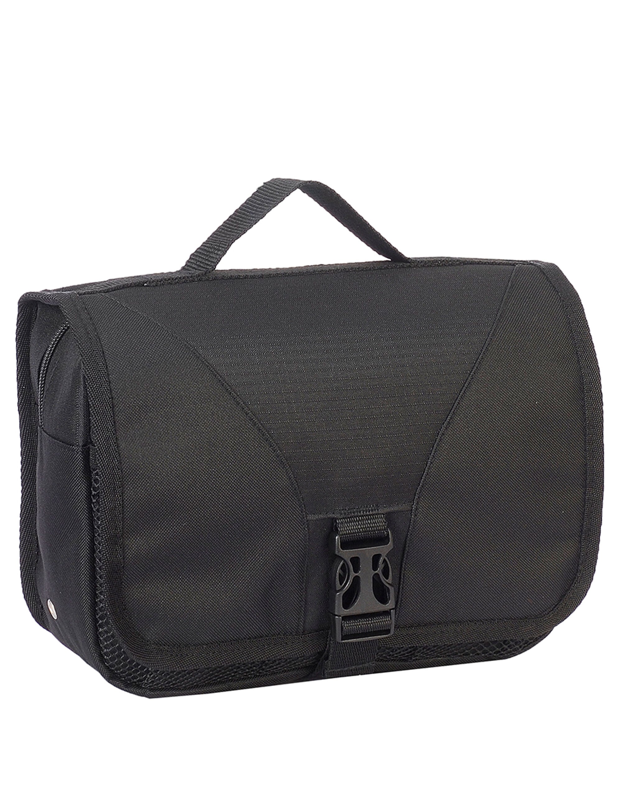 Shugon Bristol Folding Toiletry Bag sh4476 - Black O S - Customisable Bags
