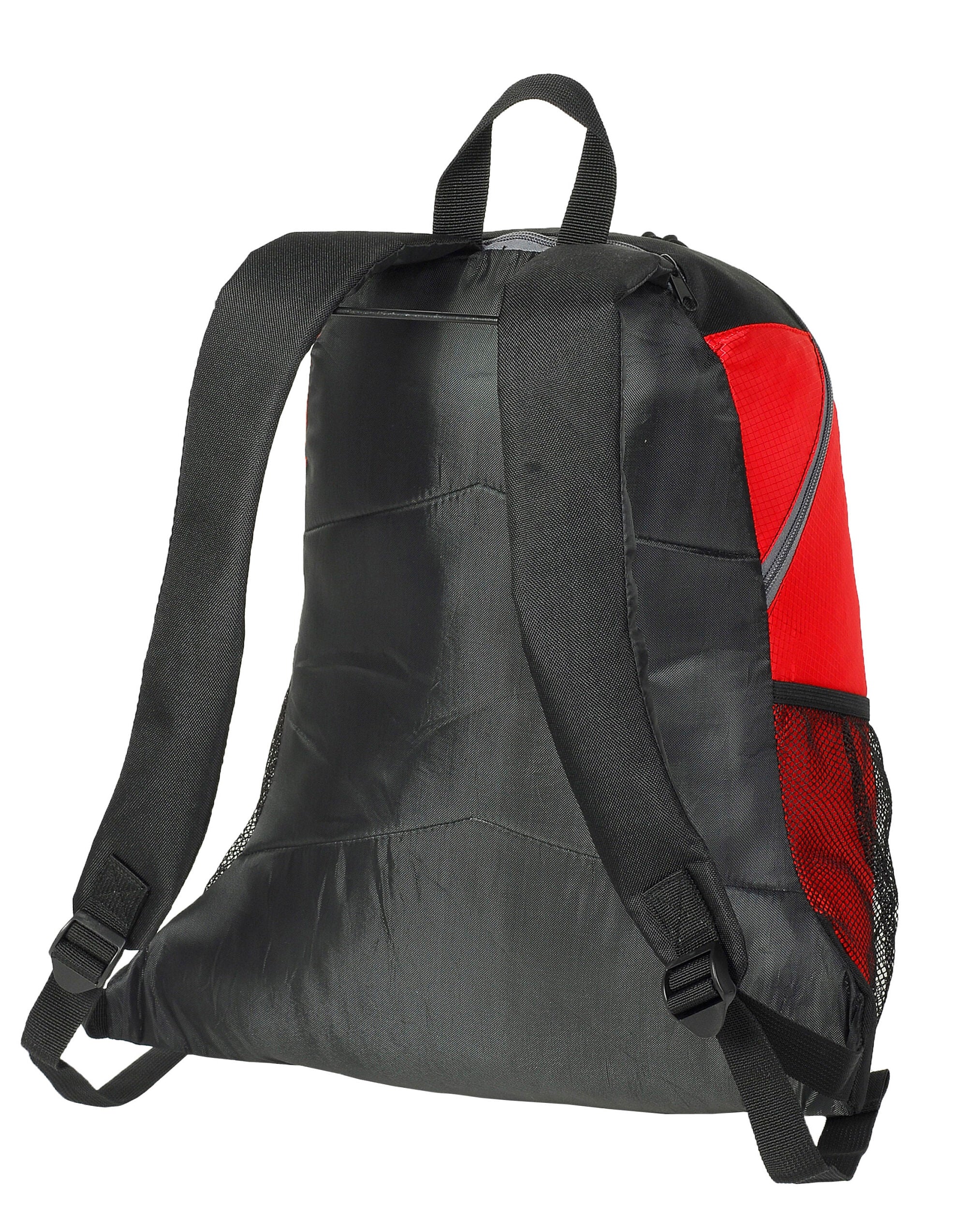 Shugon Chester Backpack sh7237 - Black Red O S - Customisable Bags