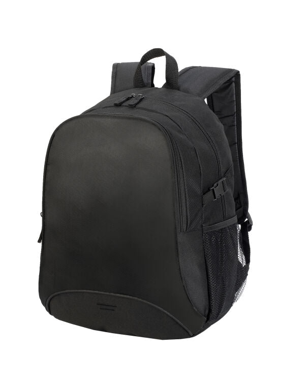 Shugon Osaka Backpack SH7677 - Black Black O S - Customisable Bags