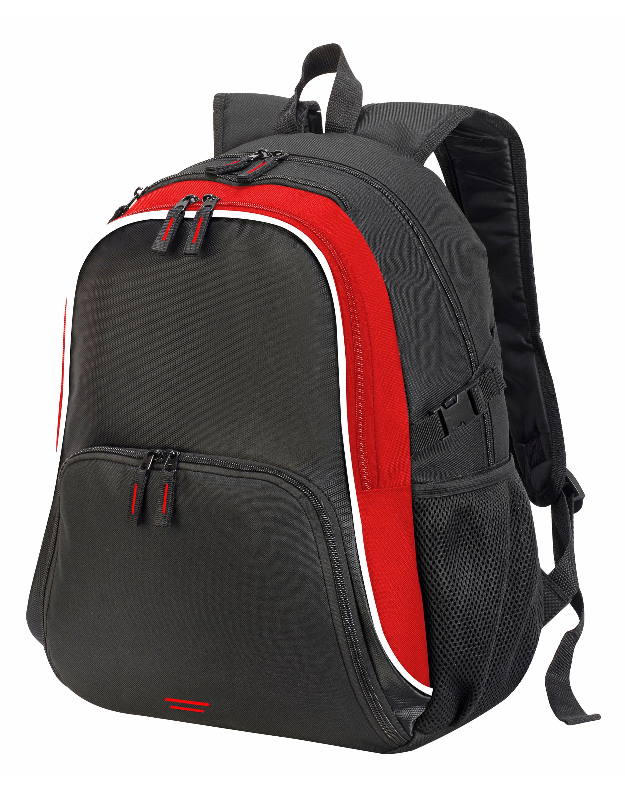 Shugon Kyoto Ultimate Backpack sh7699 - Black Red O S - Customisable Bags