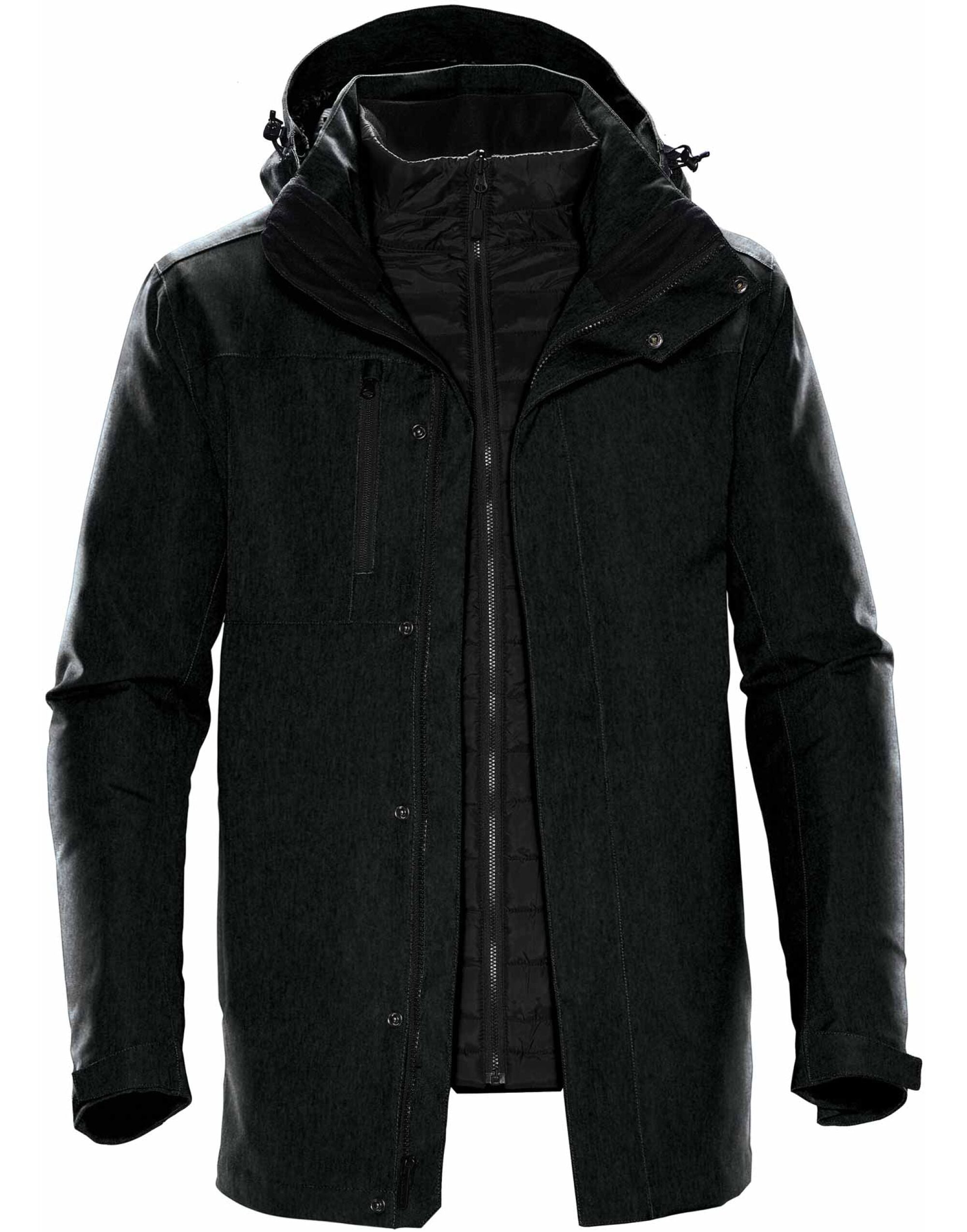 Stormtech Mens Avalanche System Jacket 2 - Black - Customisable Outerwear