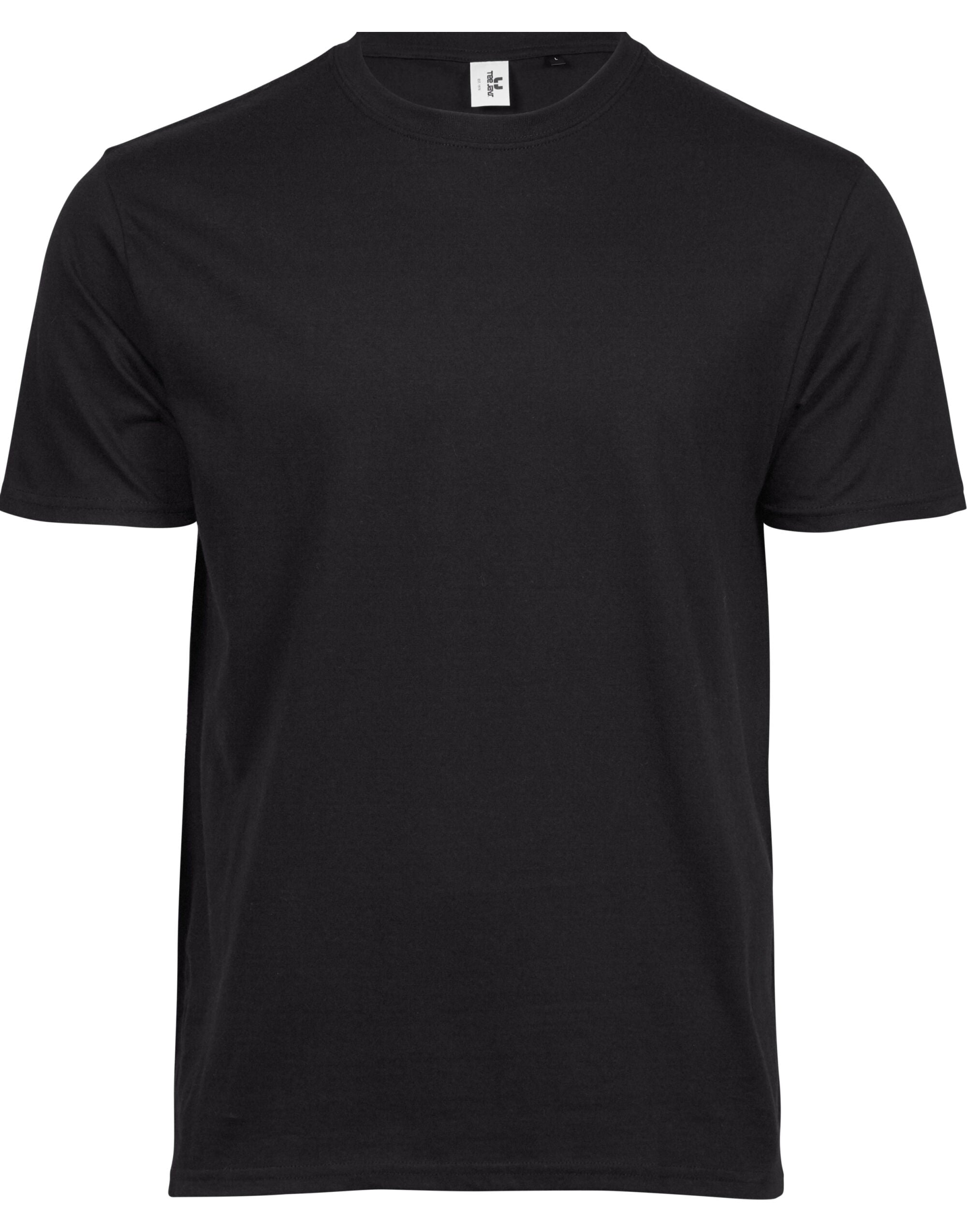Tee Jays Power Tee TJ1100 - Black - Customisable T-Shirts