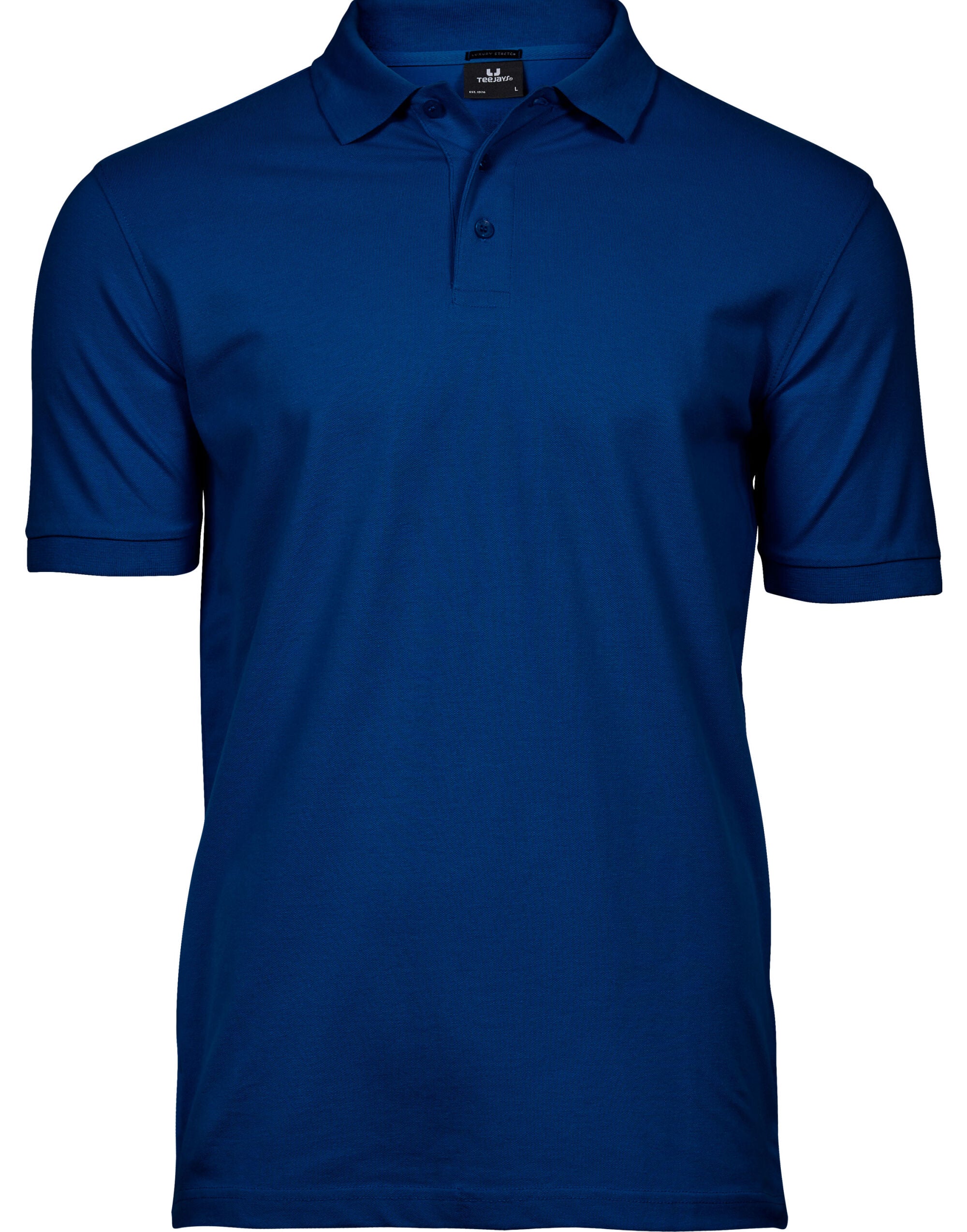 Mens Luxury Stretch Polo Shirt TJ1405 - indigo - Customisable Polo Shirts