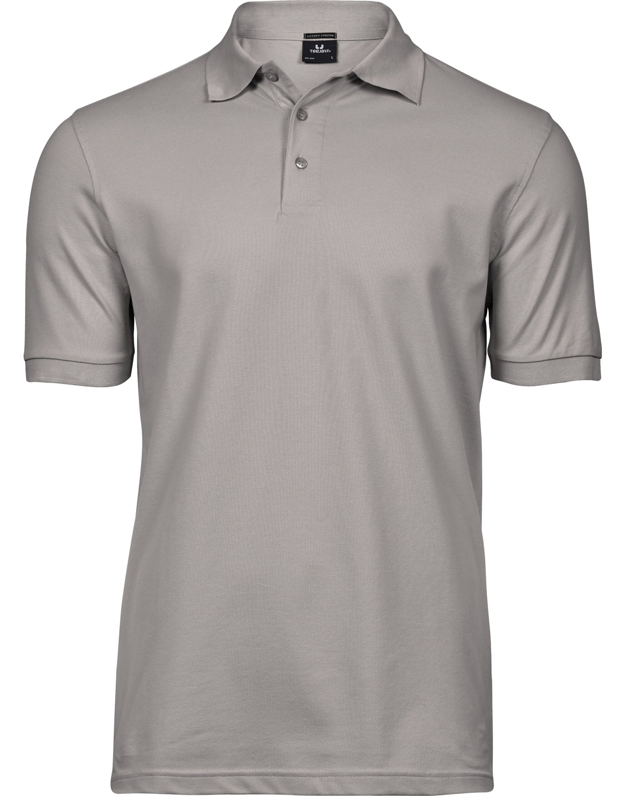 Mens Luxury Stretch Polo Shirt TJ1405 - stone - Customisable Polo Shirts