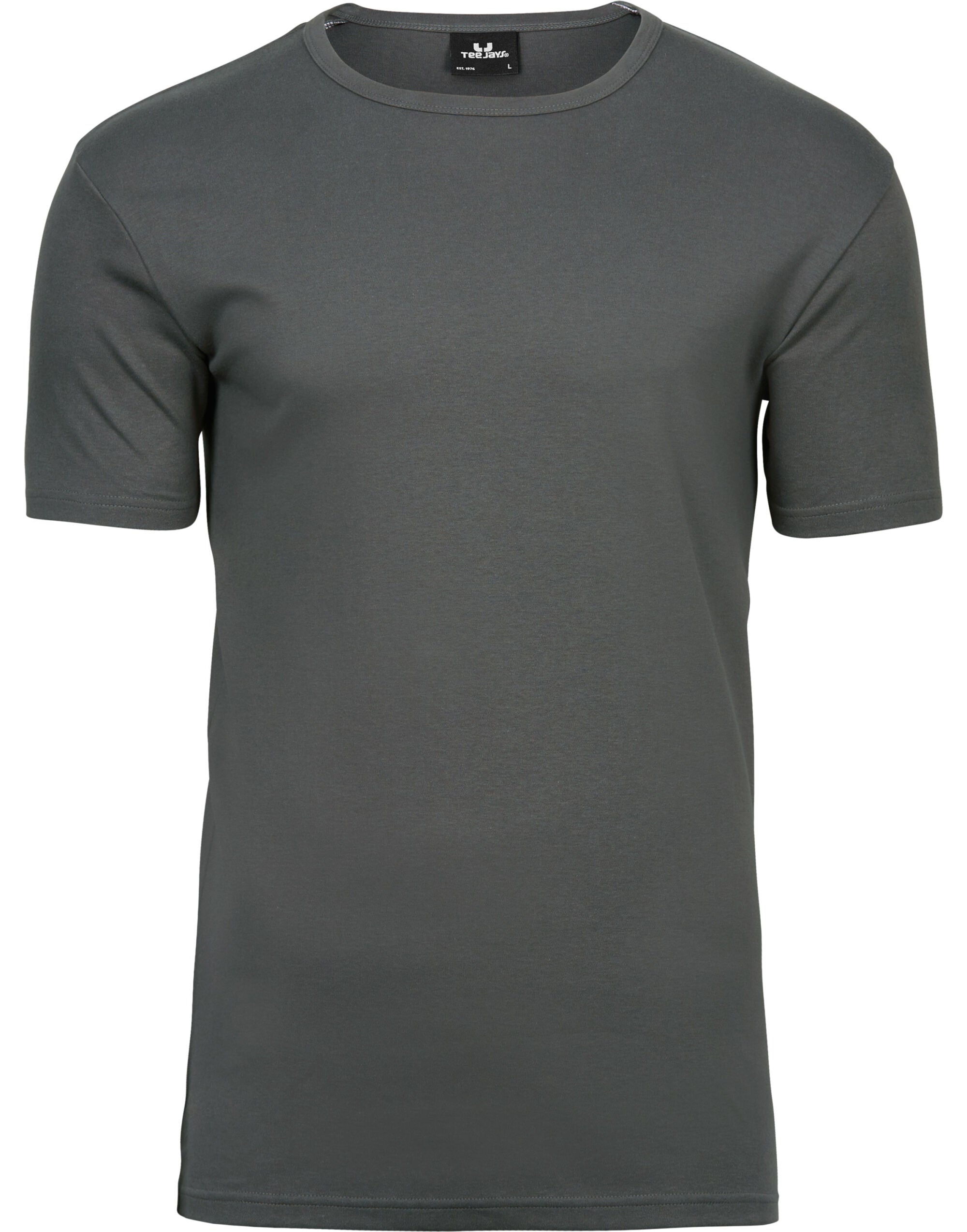 Tee Jays Mens Interlock Tee TJ520 - Powder Grey - Customisable T-Shirt