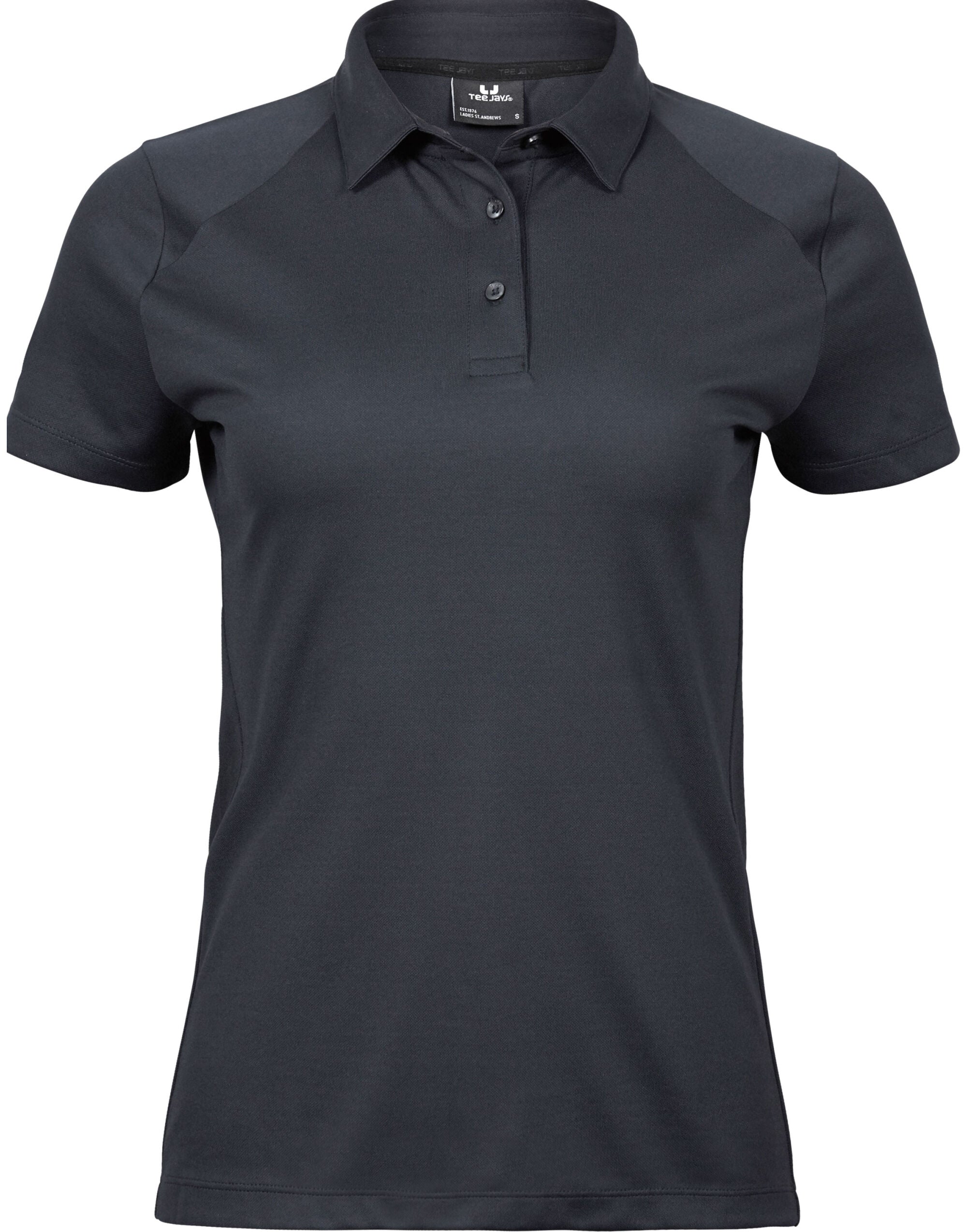 Tee Jays Ladies Luxury Sport Polo TJ7201 - Dark Grey - Customisable Polos