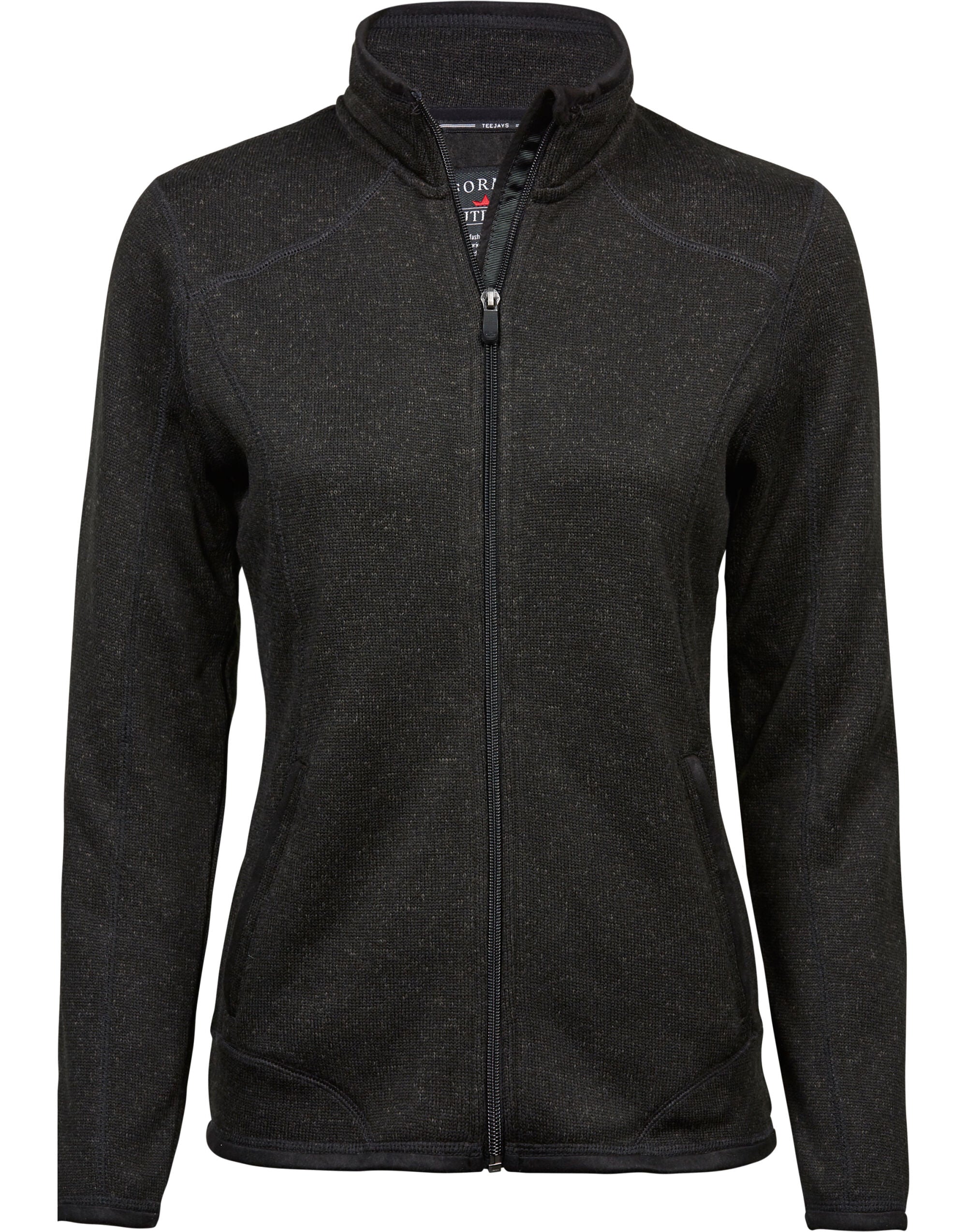 Tee Jays Ladies Outdoor Fleece TJ9616 - Black - Customisable Fleece