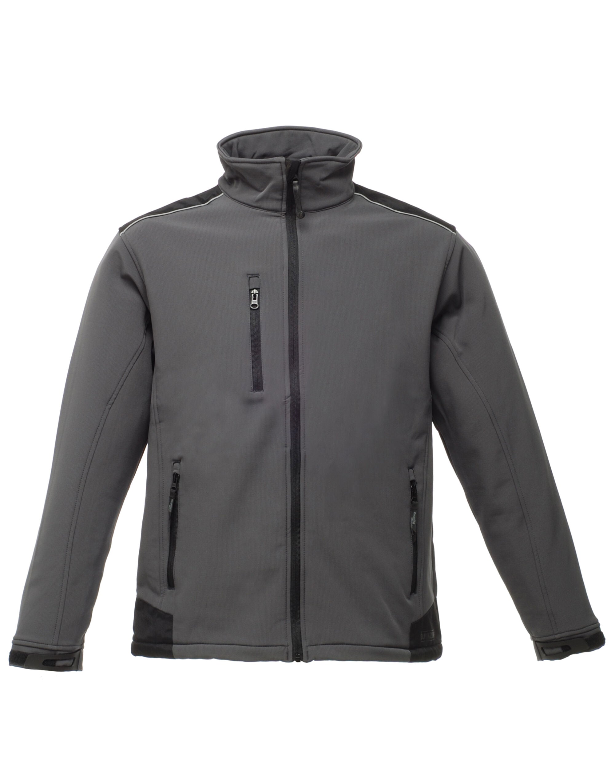 Regatta Professional Regatta Sandstorm Ripstop Softshell tra651 - Seal Grey Black - Customisable Jacket