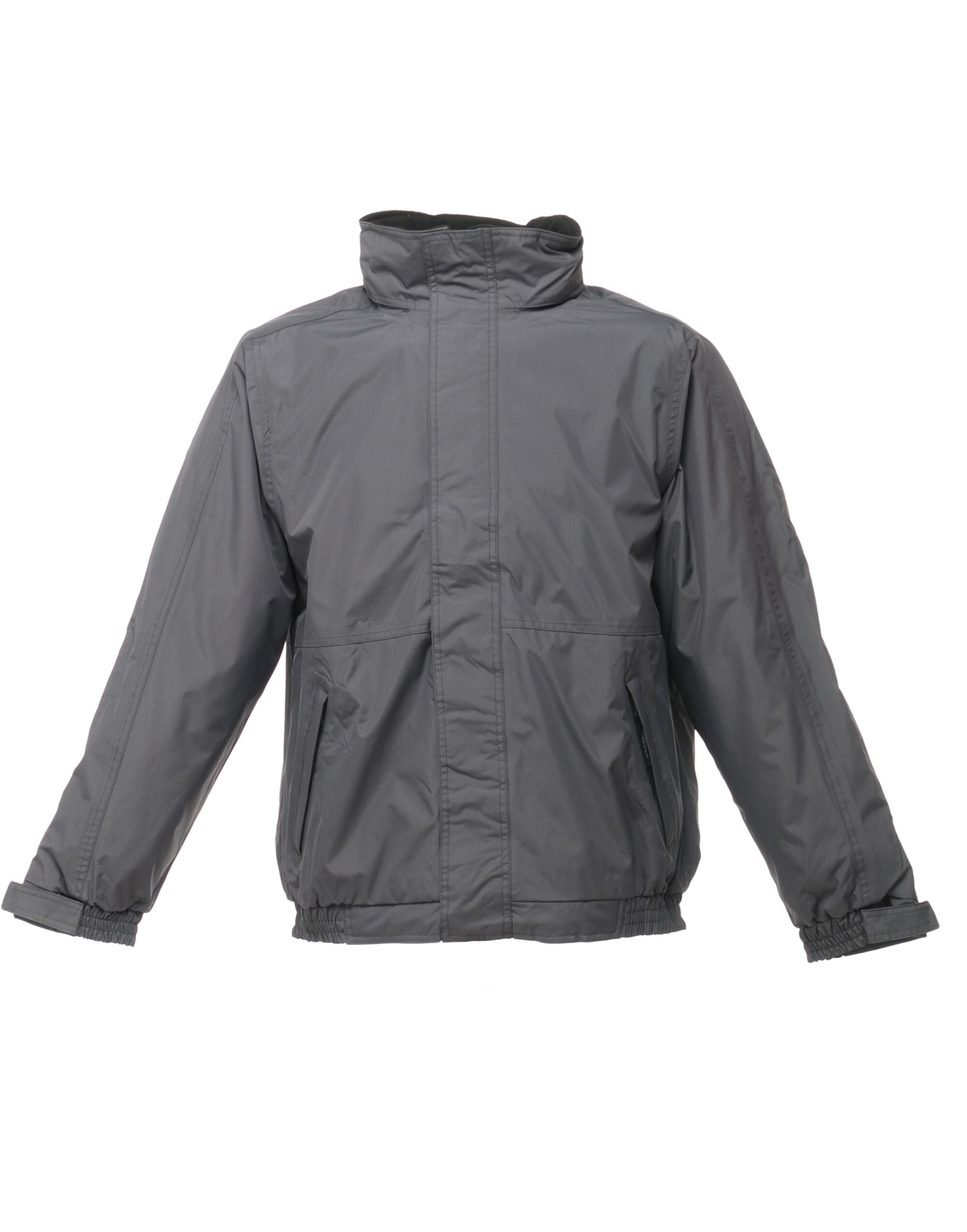 Regatta Professional Regatta Mens Dover Bomber Jacket TRW297 - Seal Grey Black - Customisable Jackets