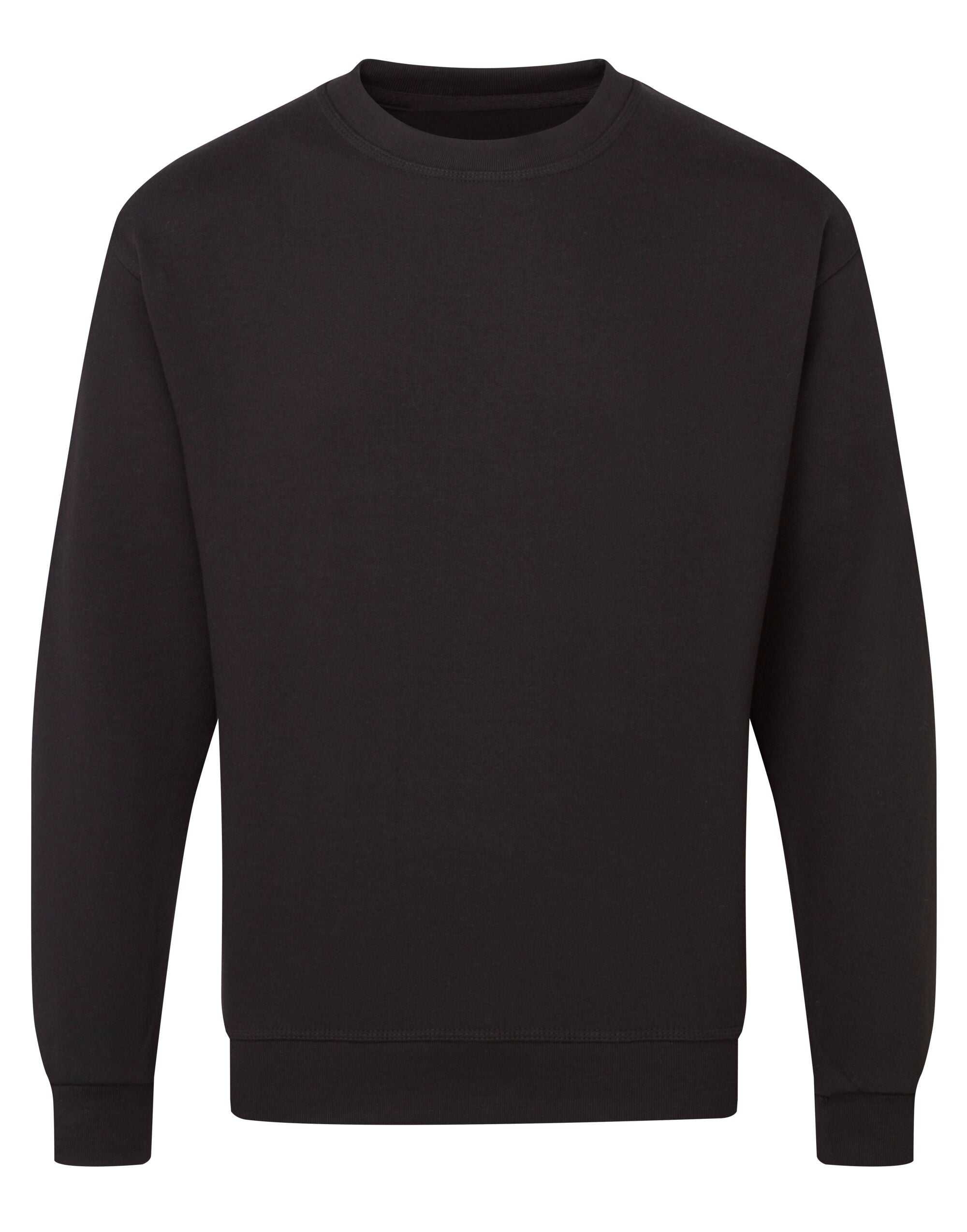 UCC Heavyweight Sweat 002 UCC002 - Black - Customisable Sweatshirts
