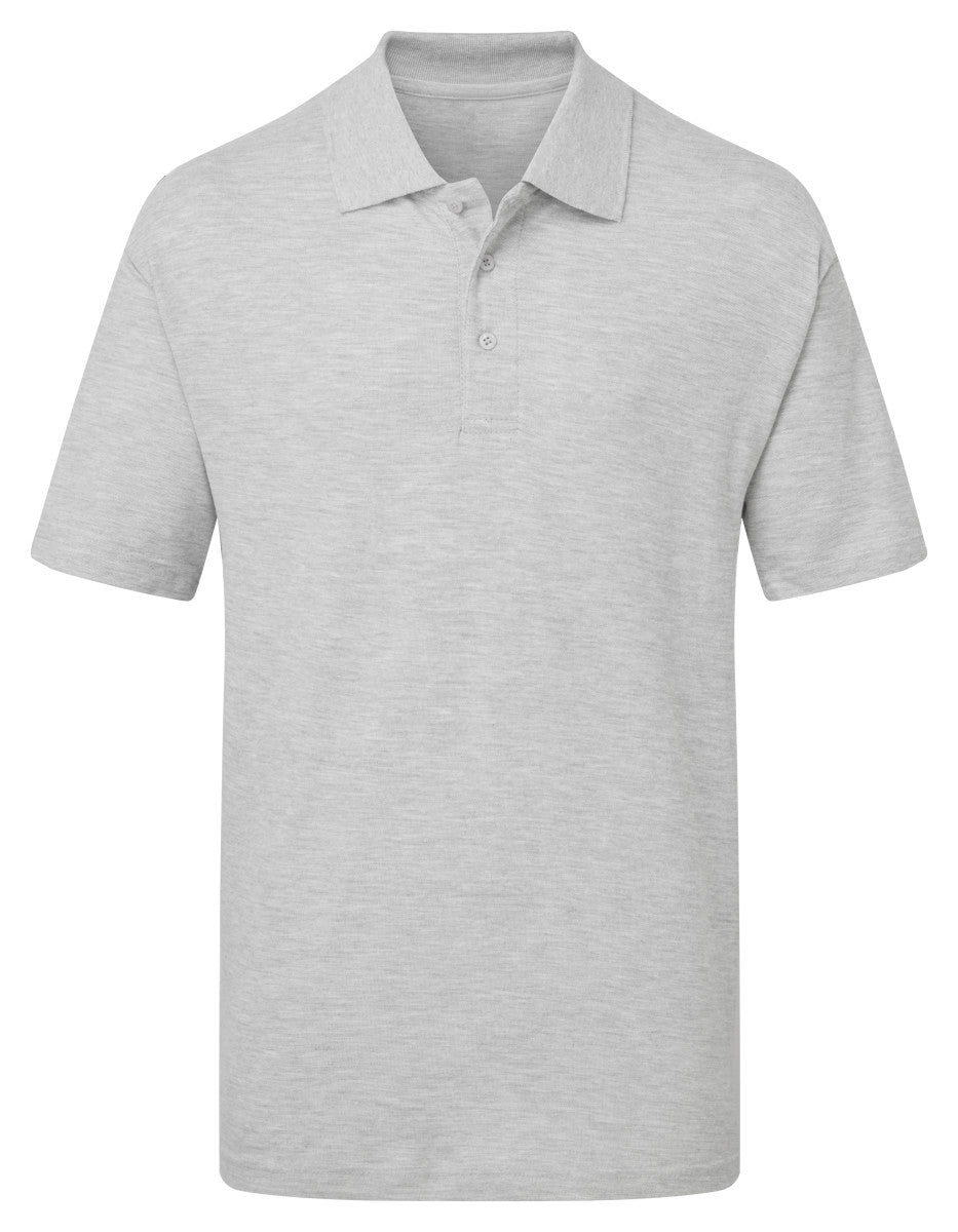 UCC Everyday Polo 003 UCC003 - Heather Grey - Customisable Polos