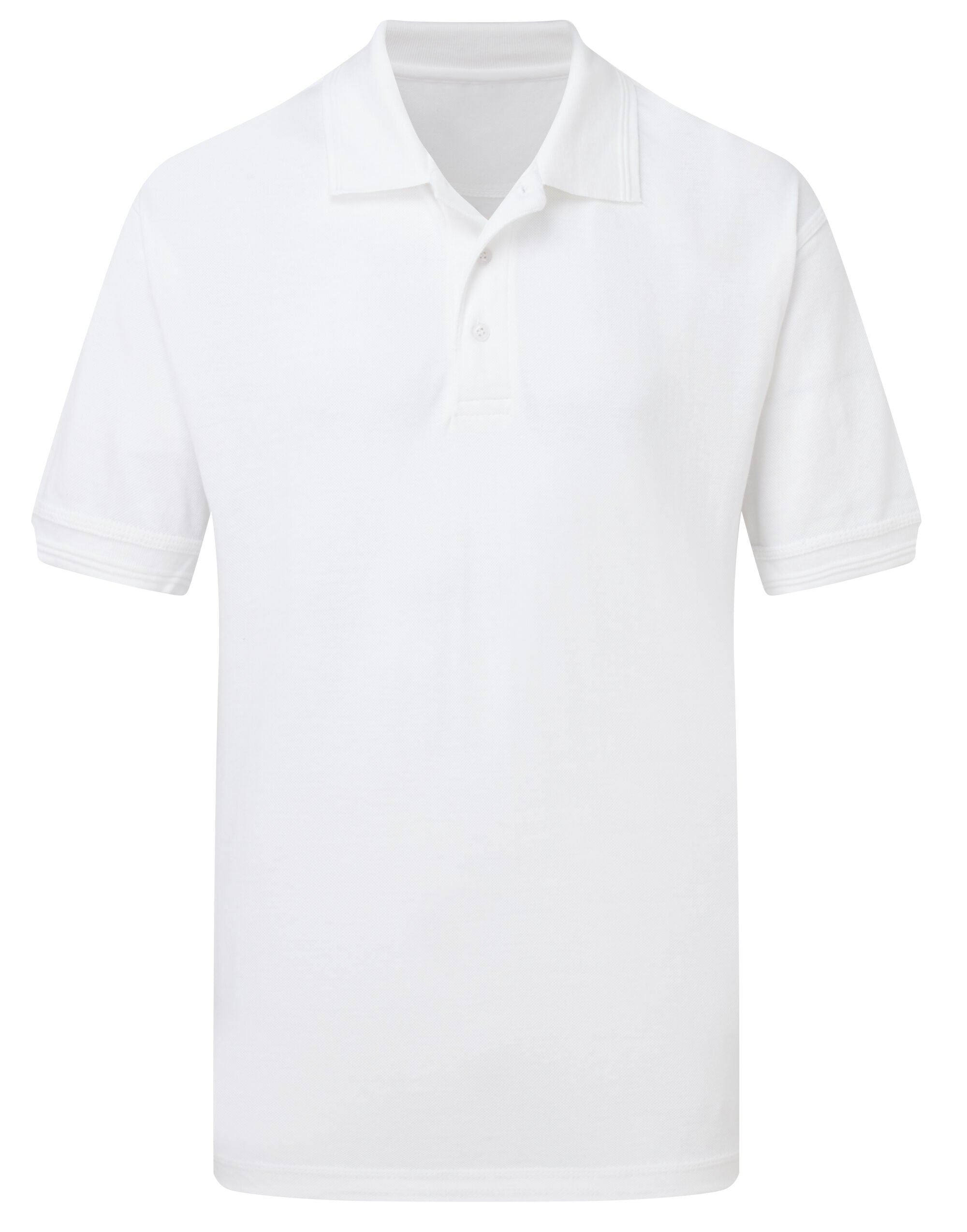 UCC Heavyweight Polo 004 UCC004 - White - Customisable Polos