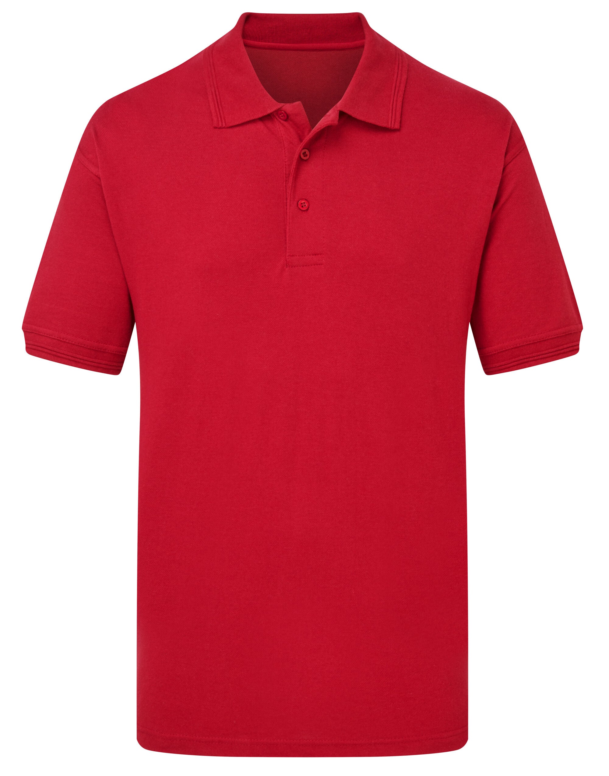 UCC Heavyweight Polo 004 UCC004 - Red - Customisable Polos