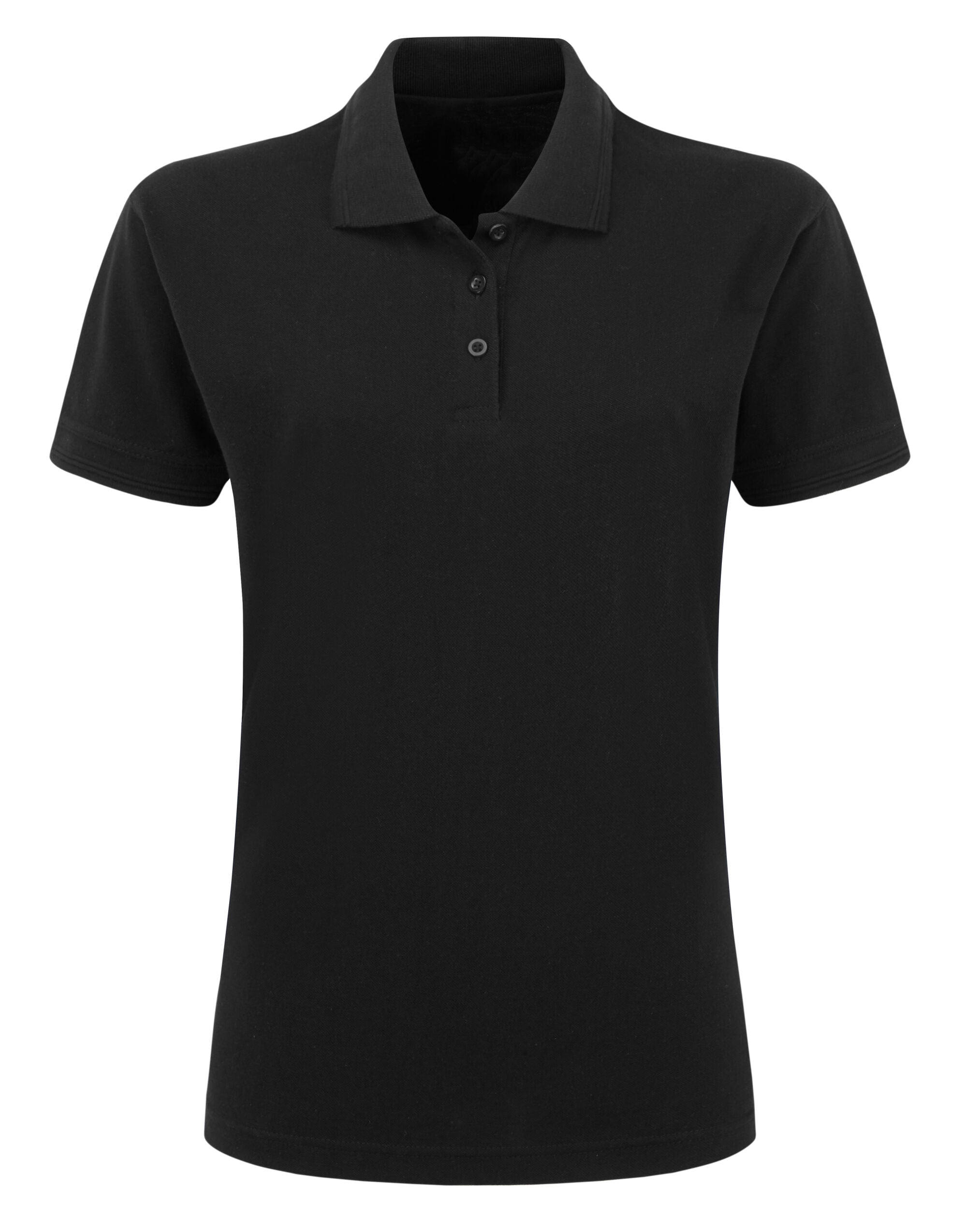 UCC Ladies Classic Polo 031F UCC031F - Black - Customisable Polos