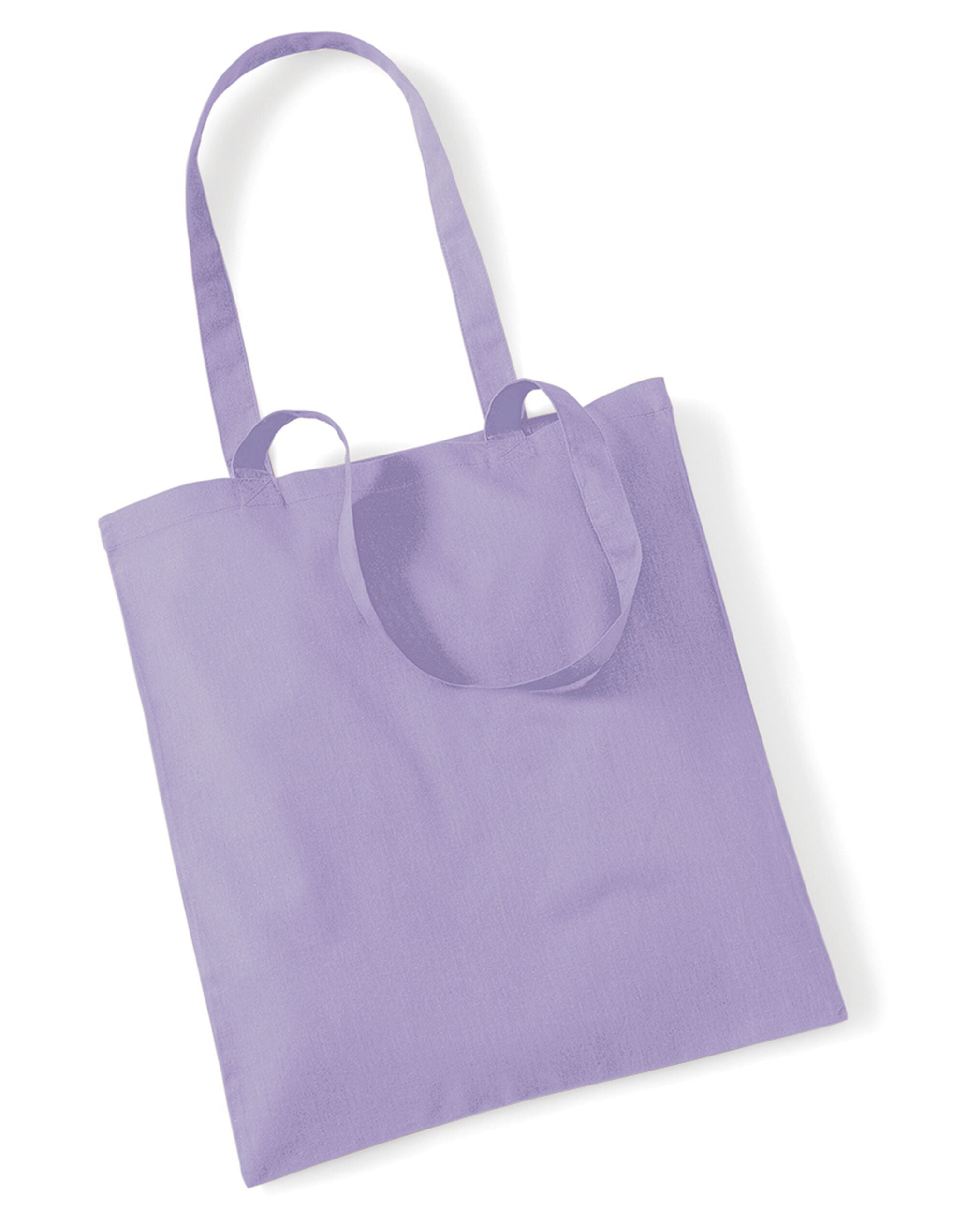 Westford Mill Bag for Life Long Handles w101 - Lavender O S - Customisable Bags