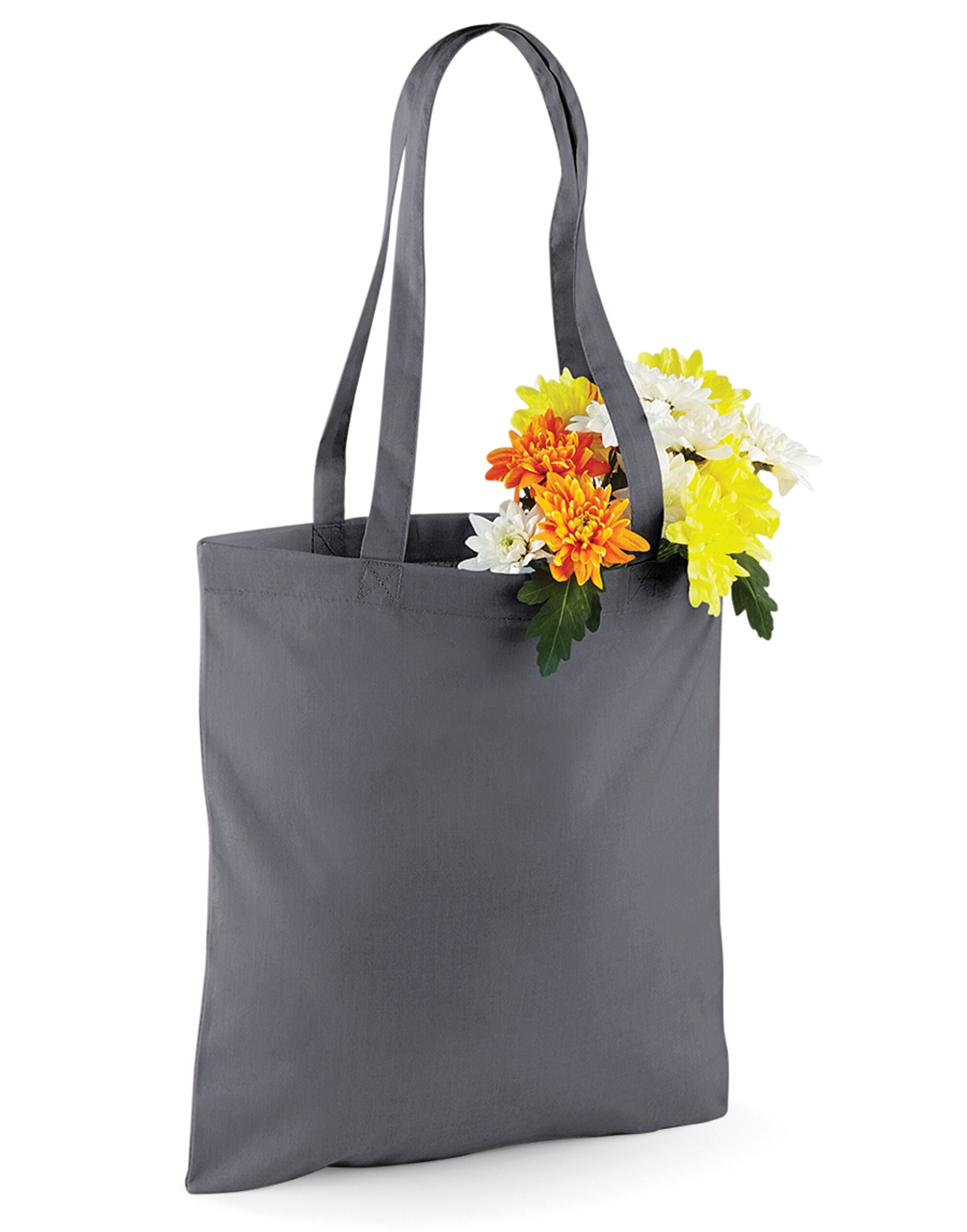 Westford Mill Bag for Life Long Handles w101 - Graphite O S - Customisable Bags