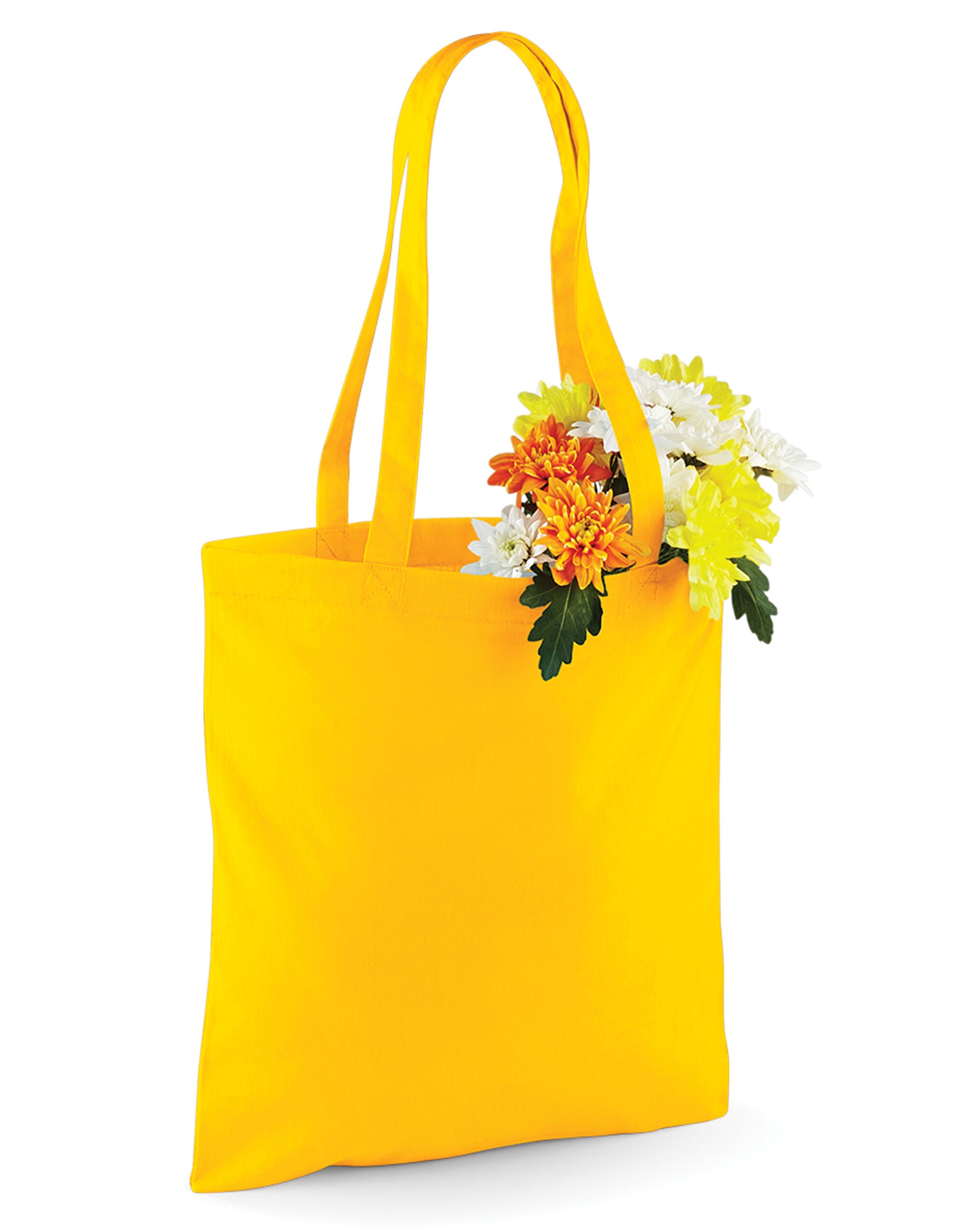 Westford Mill Bag for Life Long Handles w101 - Sunflower O S - Customisable Bags