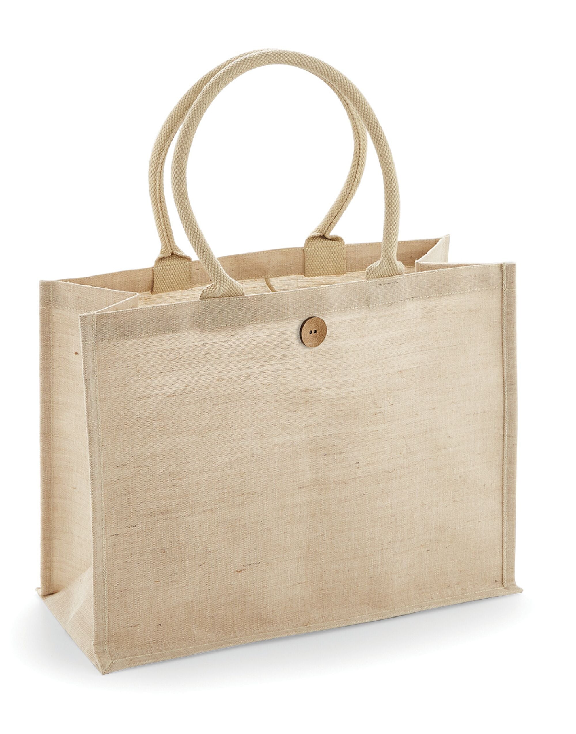 Westford Mill Juco Shopper w447 - Natural O S - Customisable Bags