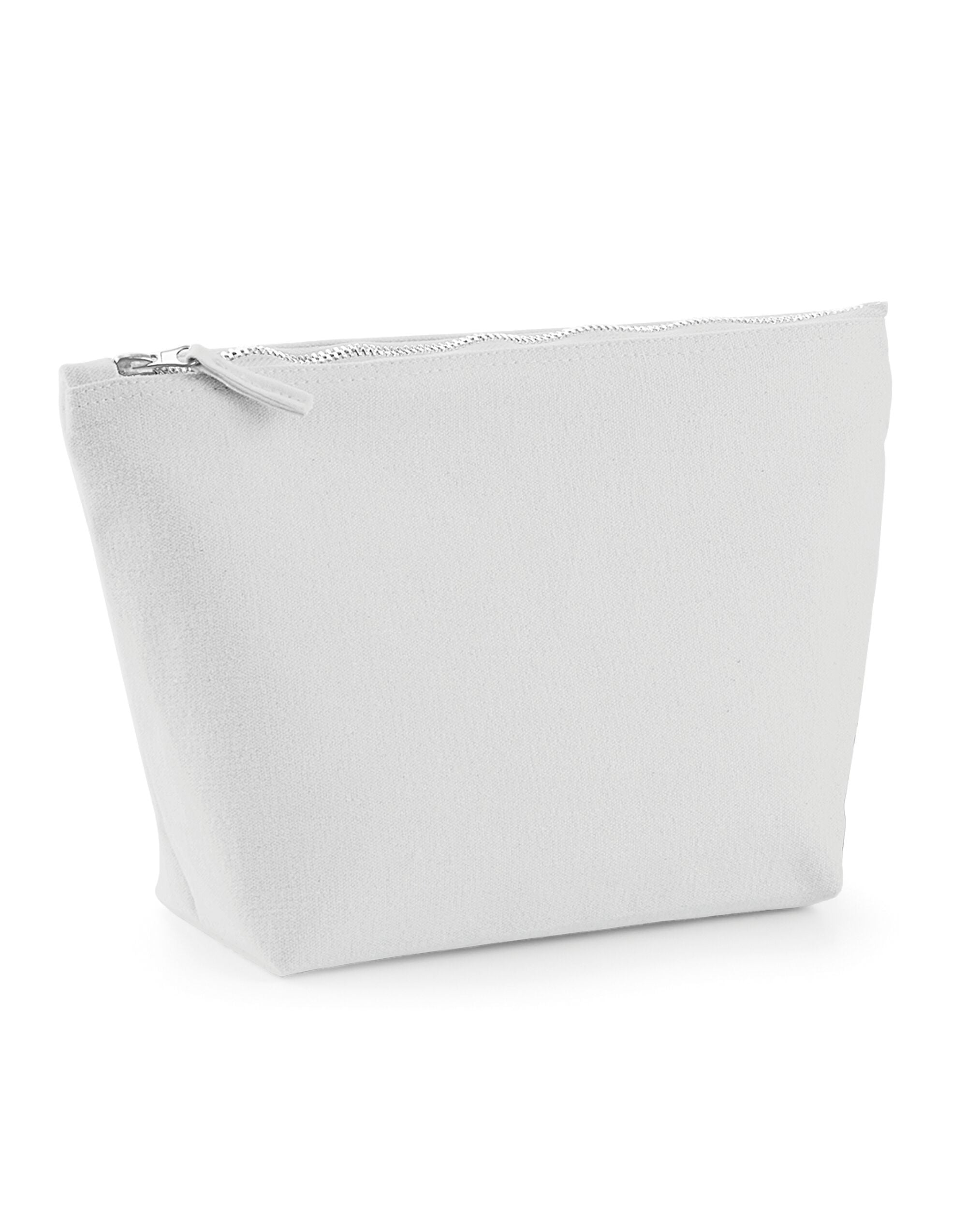 Westford Mill Canvas Accessory Bag w540 - Light Grey - Customisable Bags
