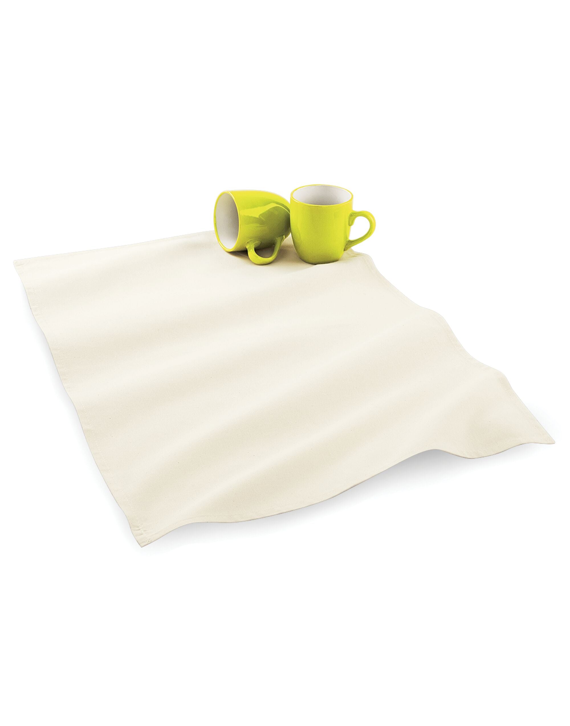 Westford Mill Tea Towel W701 - Natural O S - Customisable Towels