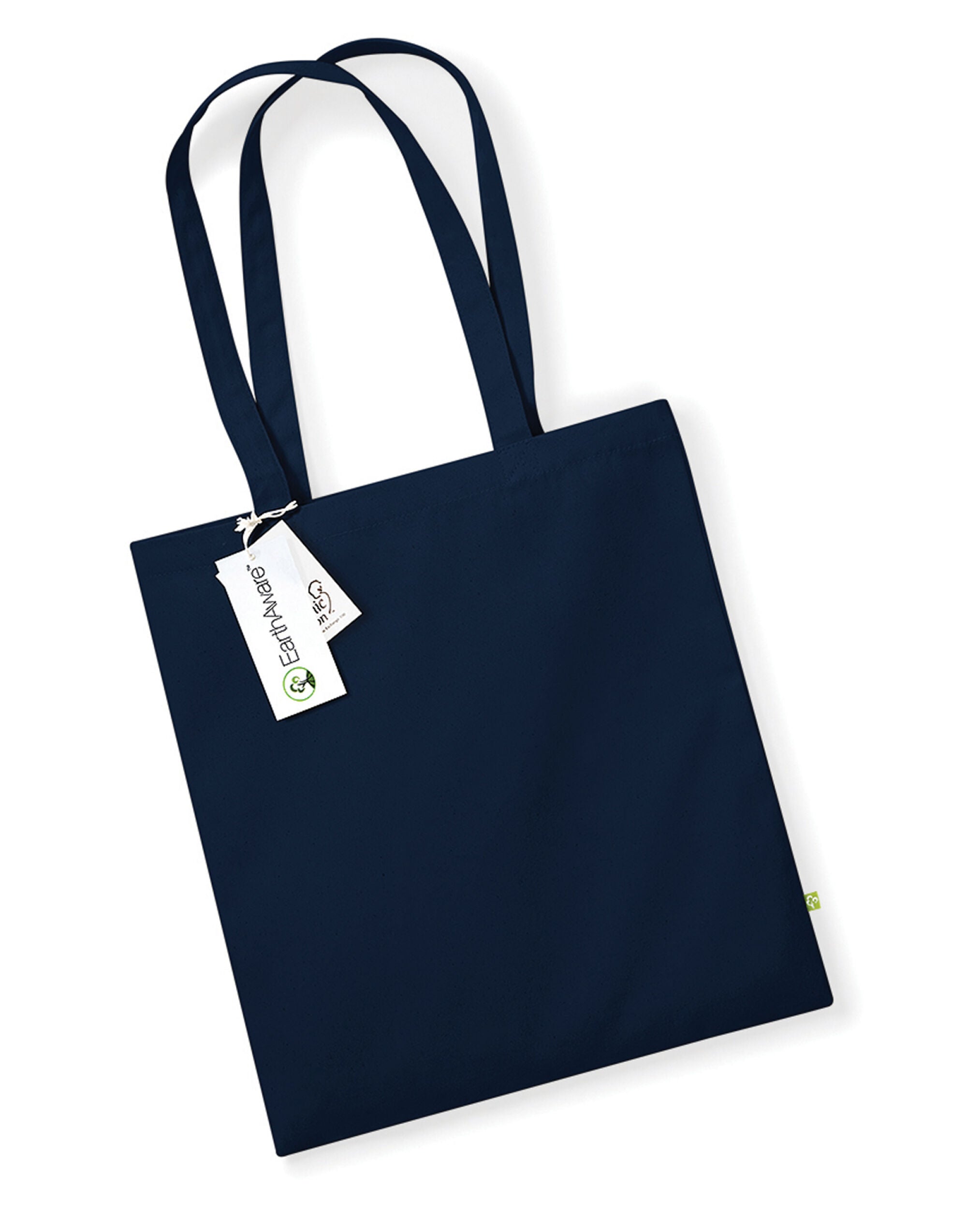Westford Mill EarthAware Organic BFL w801 - French Navy O S - Customisable Bags