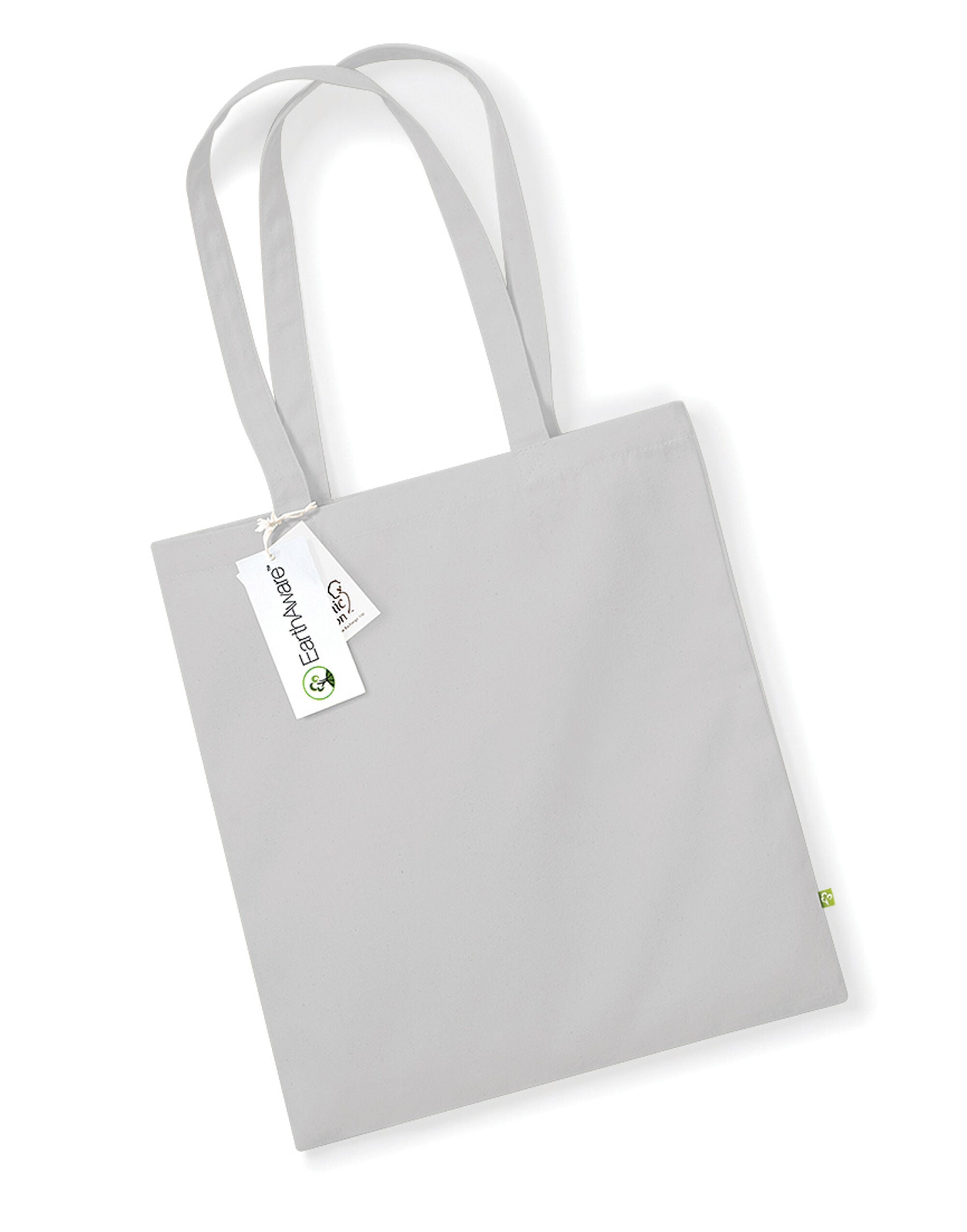 Westford Mill EarthAware Organic BFL w801 - Light Grey O S - Customisable Bags