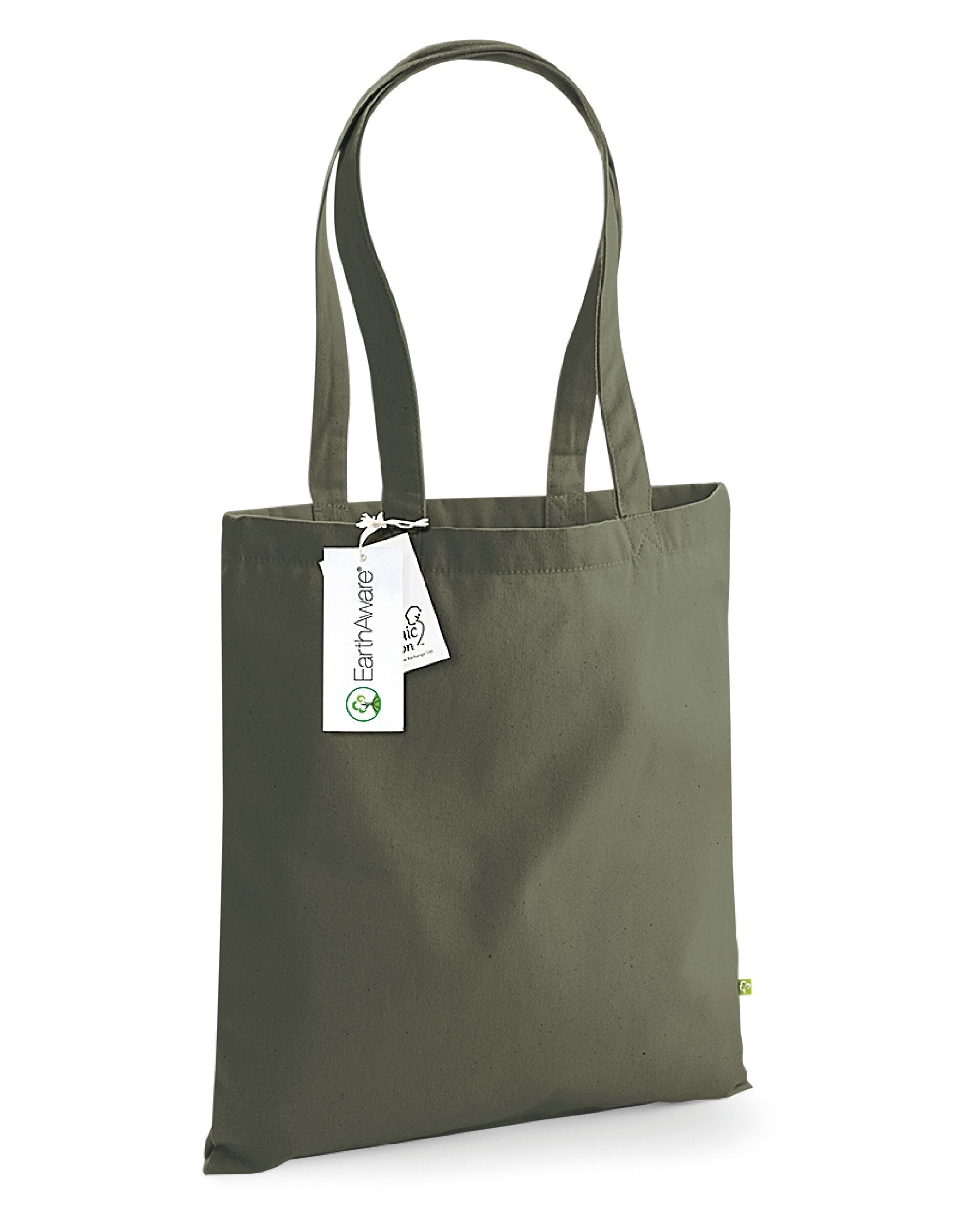 Westford Mill EarthAware Organic BFL w801 - Olive O S - Customisable Bags