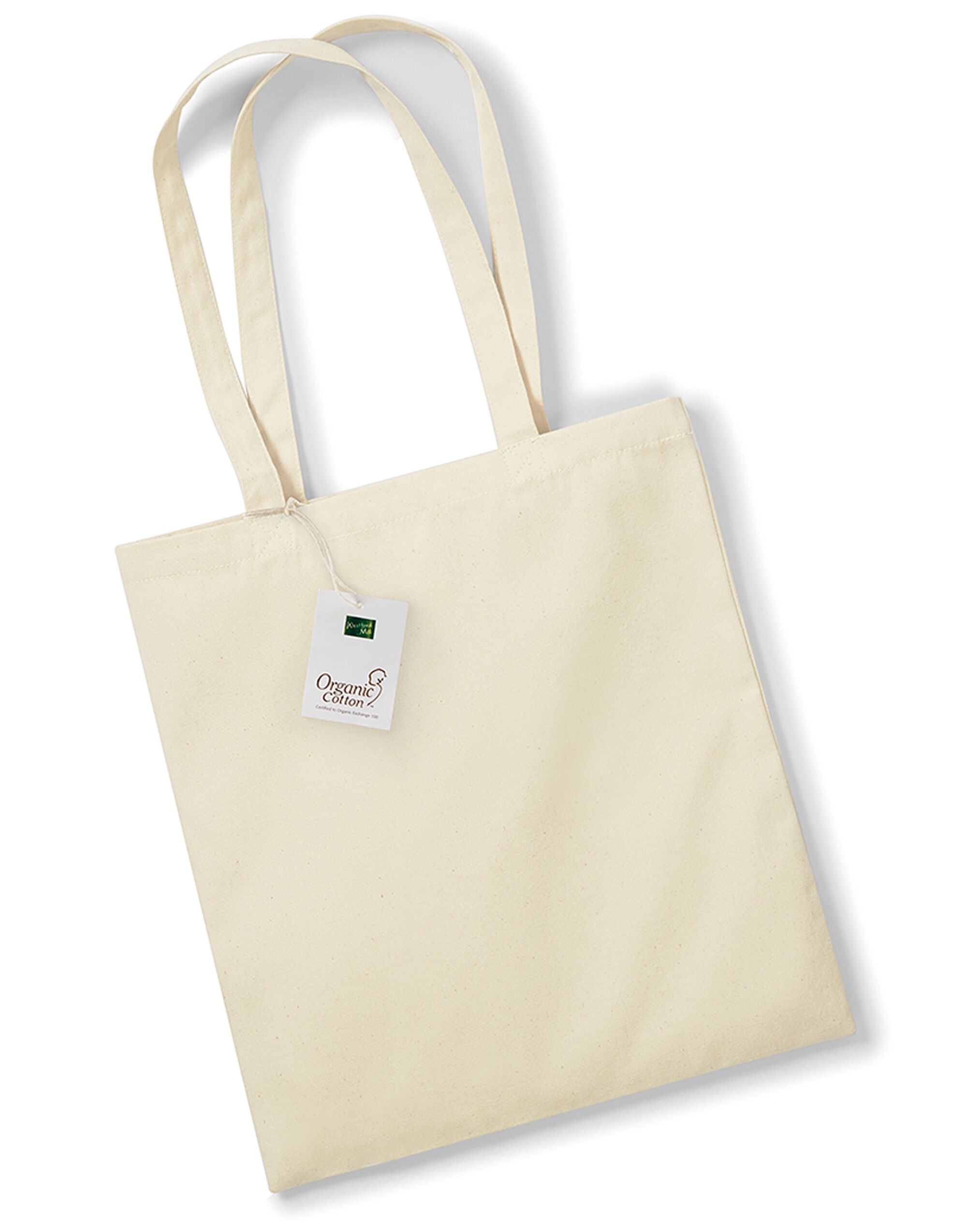 Westford Mill EarthAware Organic BFL w801 - Natural O S - Customisable Bags