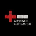 Industry Standard Logos - NIC Approved Contractor (Black) - Customisable Logos