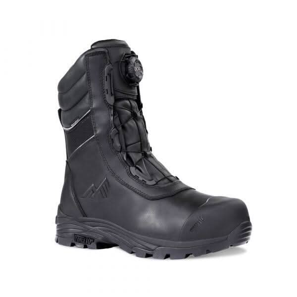 Rock Fall Magma High Leg Internal Metatarsal Waterproof Boa Safety Boot RF710 - Black - Customisable Boots