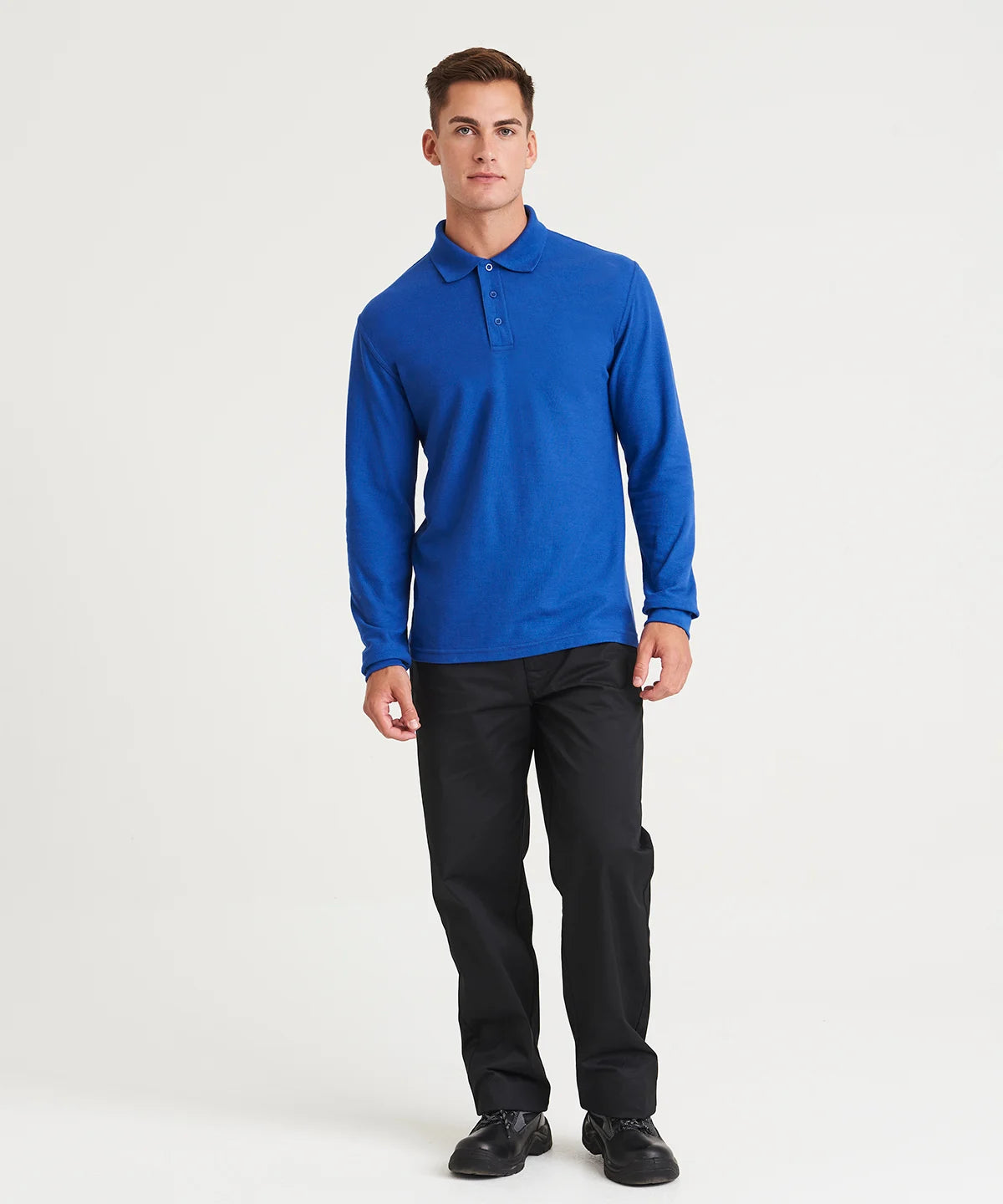ProRTX Pro long sleeve polo RX102 - - Customisable Polo Shirts