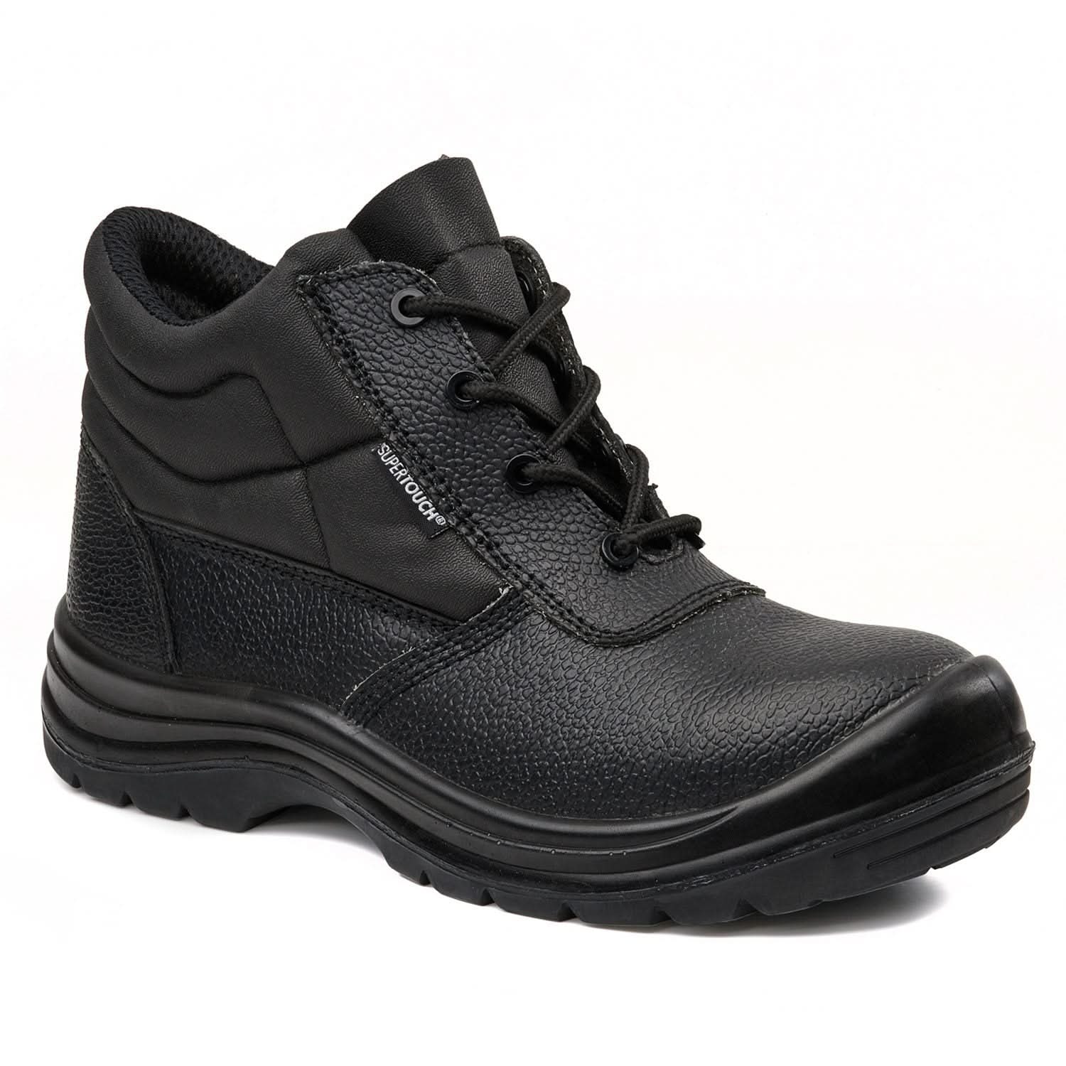 Supertouch - Supertouch HCG20 S3 Chukka Safety Boot - F27 - Black - Customisable Safety Boot