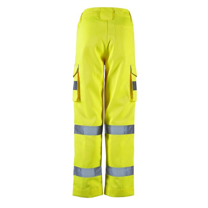 Supertouch - Ladies Hi Vis Yellow Hana Combat Trouser - HV310 - Yellow - Customisable Trousers