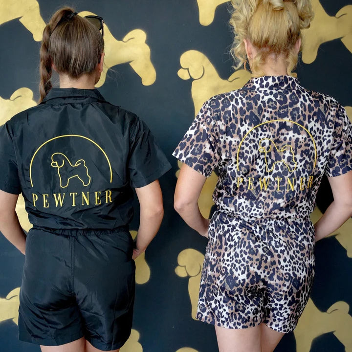 Pewtner Minipewt - Dog Grooming Jumpsuit - - Customisable Workwear