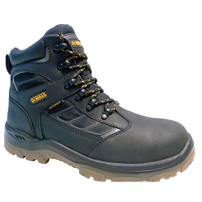 DeWalt Hudson Safety Boots Dewalt - Black - Customisable Boots