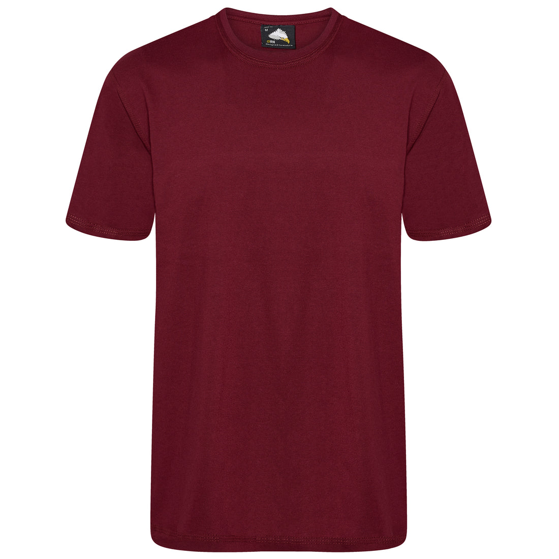 Orn Plover T-Shirt - Burgundy - 1000 - Burgundy - Customisable T-Shirts &amp; Poloshirts