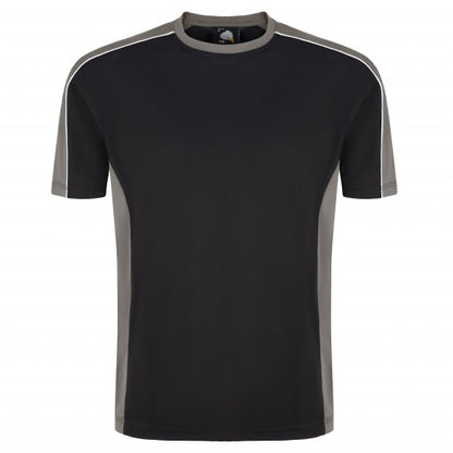 Orn Avocet Wicking T-Shirt - Black - Graphite - 1008 - Black - Graphite - Customisable T-Shirts &amp; Poloshirts