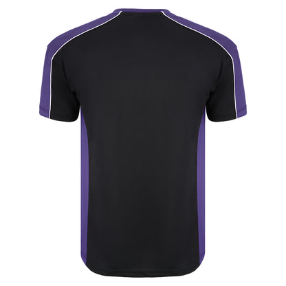 Orn Avocet Wicking T-Shirt - Black - Purple - 1008 - - Customisable T-Shirts &amp; Poloshirts