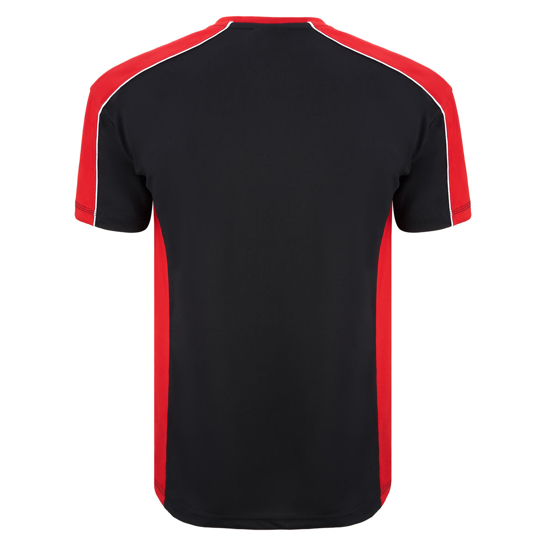 Orn Avocet Wicking T-Shirt - Black - Red - 1008 - - Customisable T-Shirts &amp; Poloshirts
