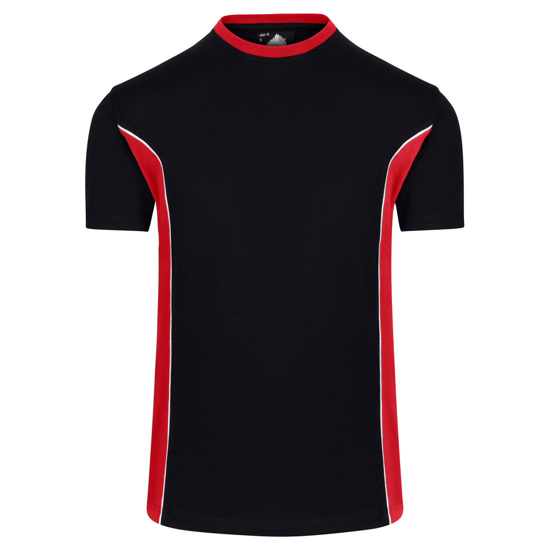 Orn Silverswift T-Shirt - Black - Red - 1080 - Black - Red - Customisable T-Shirts &amp; Poloshirts
