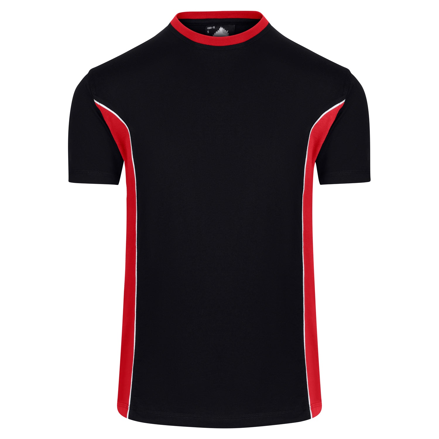 Orn Silverswift T-Shirt - Black - Red - 1080 - Black - Red - Customisable T-Shirts &amp; Poloshirts