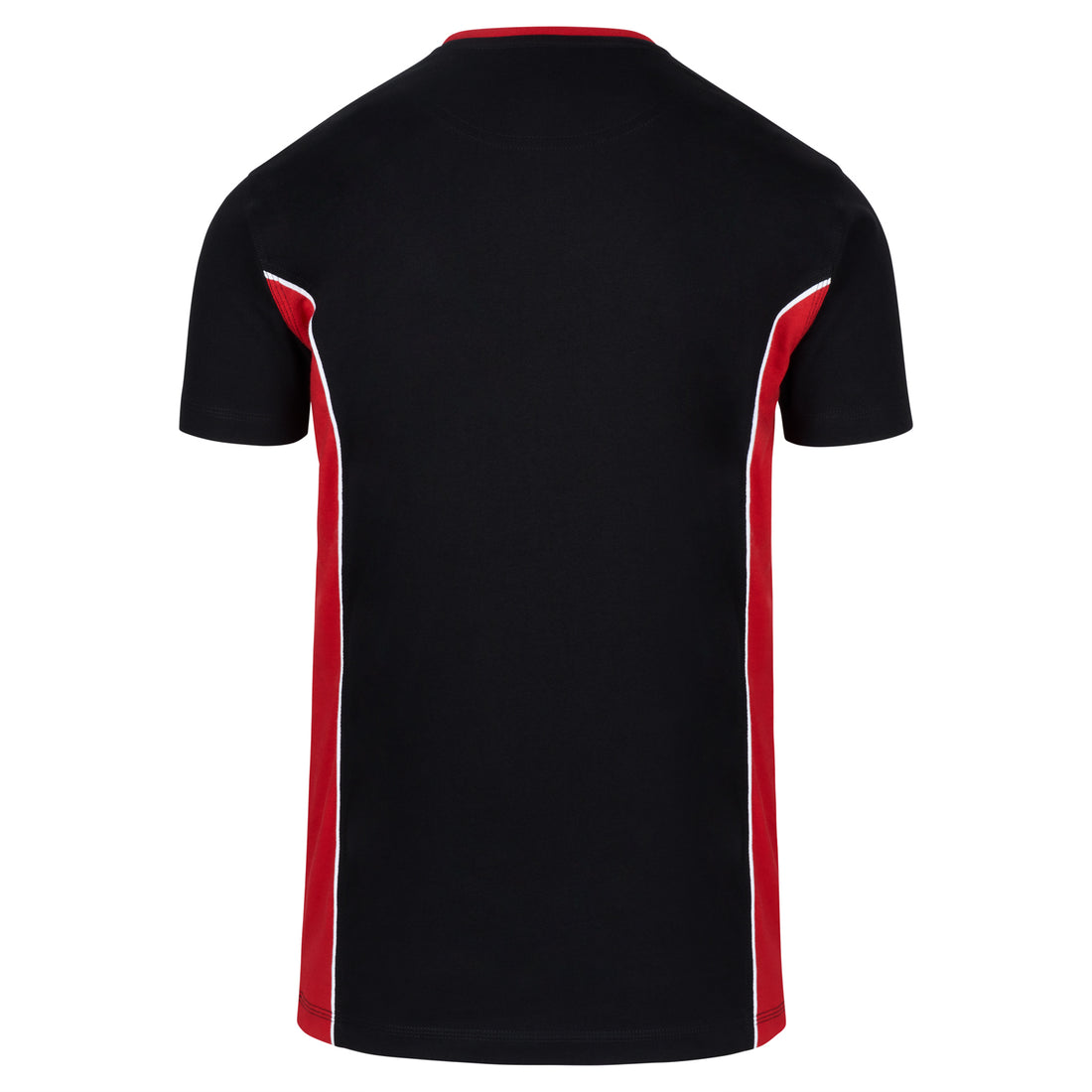 Orn Silverswift T-Shirt - Black - Red - 1080 - - Customisable T-Shirts &amp; Poloshirts