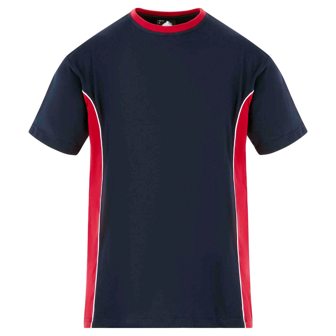 Orn Silverswift T-Shirt - Navy - Red - 1080 - Navy - Red - Customisable T-Shirts &amp; Poloshirts