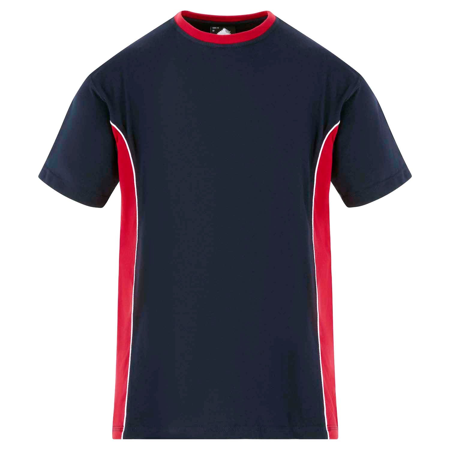 Orn Silverswift T-Shirt - Navy - Red - 1080 - Navy - Red - Customisable T-Shirts &amp; Poloshirts