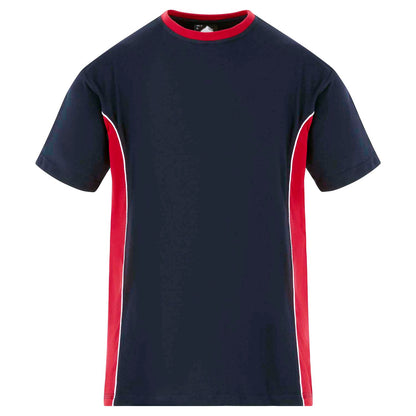 Orn Silverswift T-Shirt - Navy - Red - 1080 - Navy - Red - Customisable T-Shirts &amp; Poloshirts