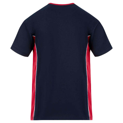 Orn Silverswift T-Shirt - Navy - Red - 1080 - - Customisable T-Shirts &amp; Poloshirts